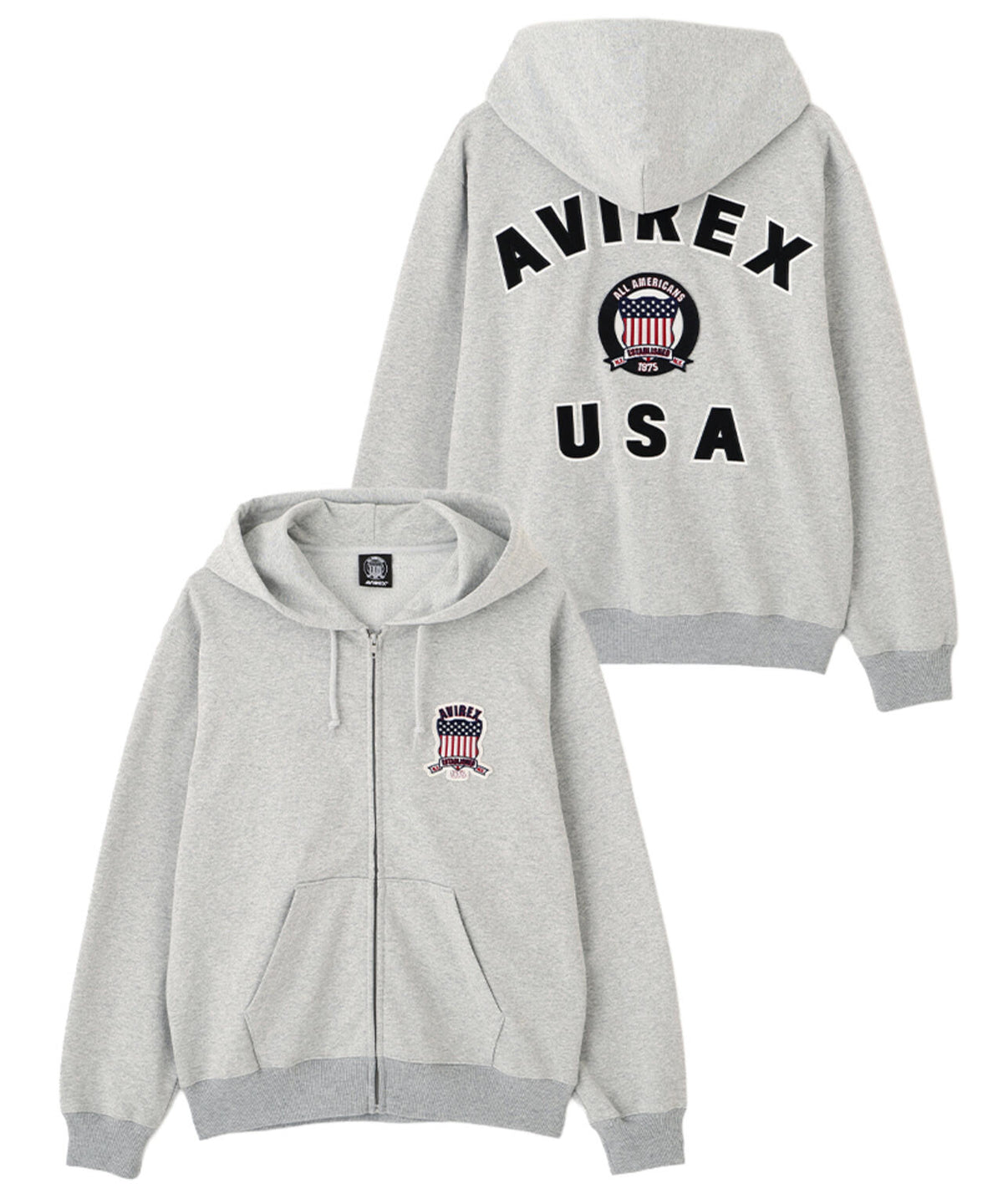 SIGNATURE VARSITY ZIP UP PARKA