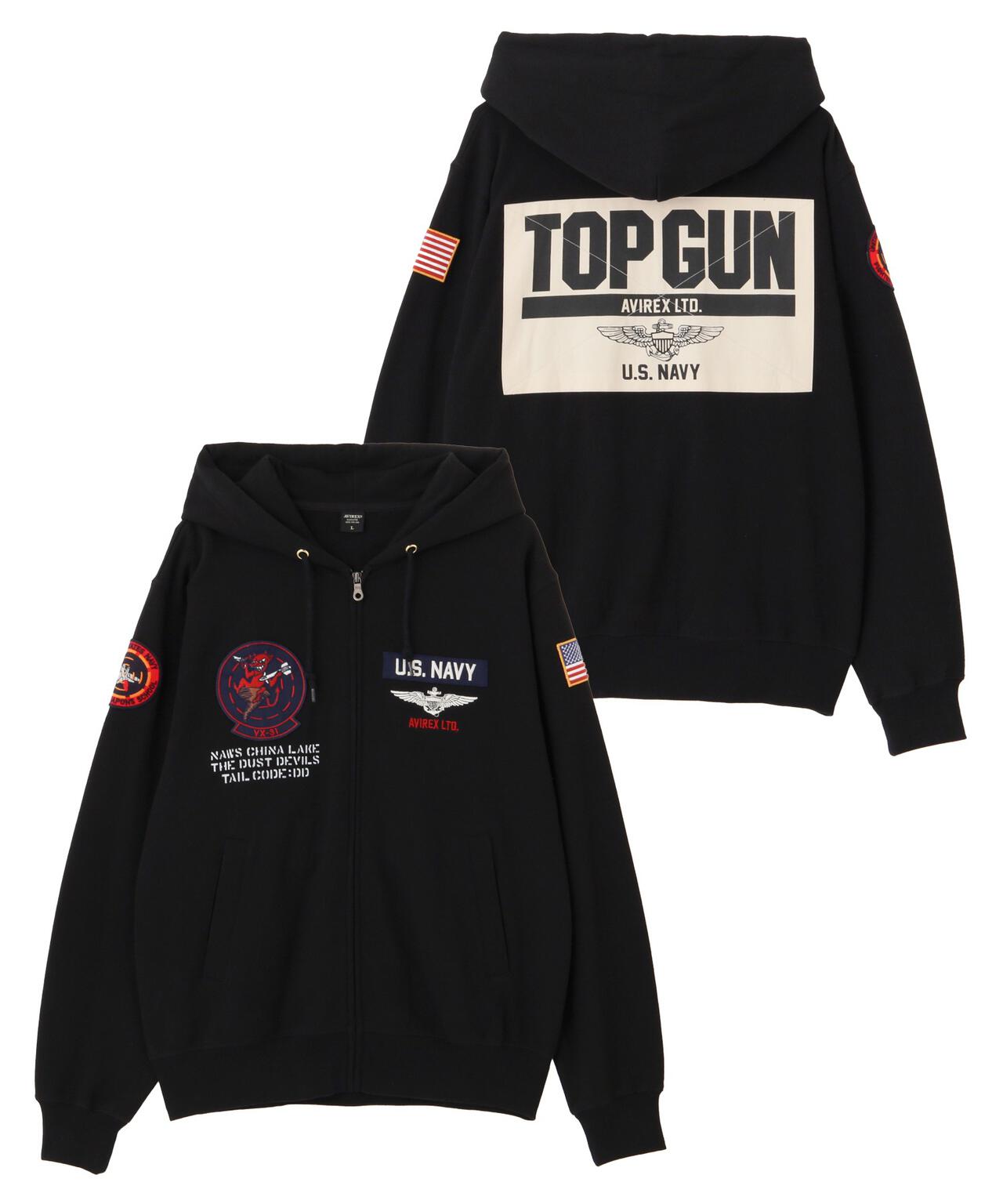 LONG SLEEVE ZIP PARKA DUST DEVILS