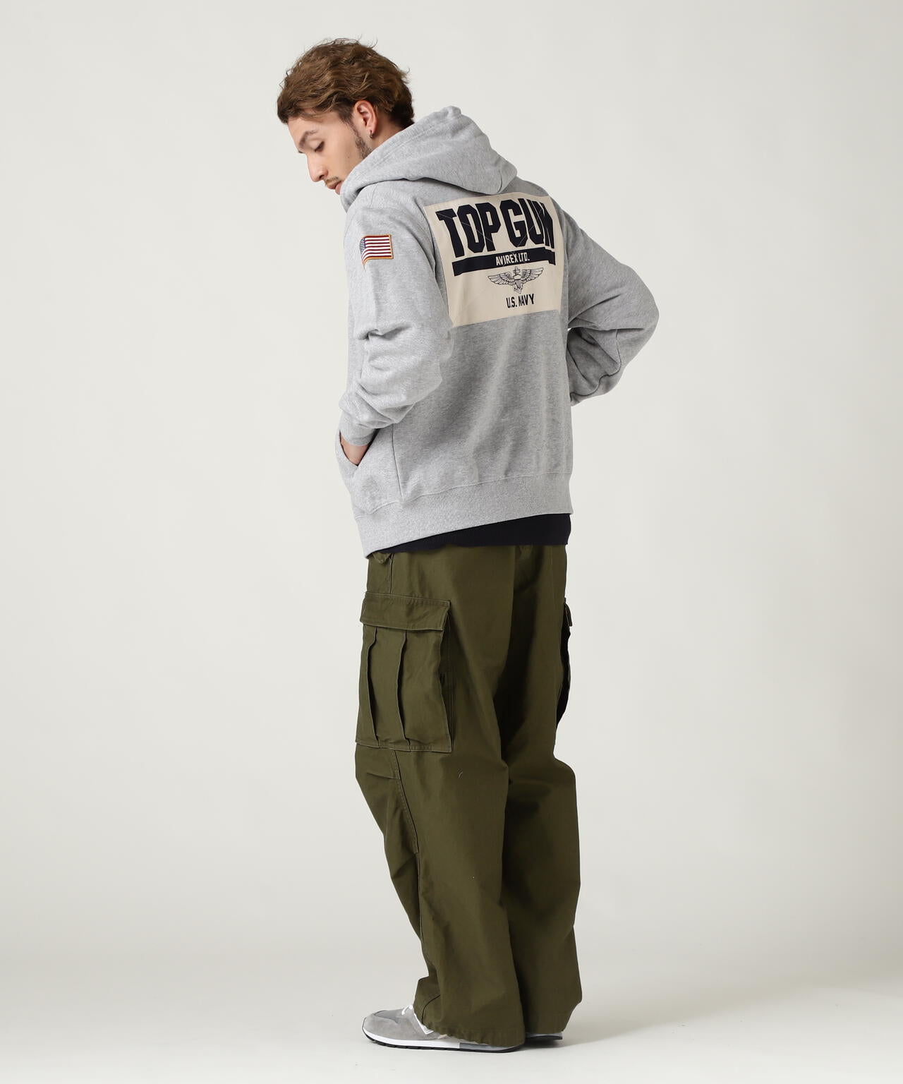 LONG SLEEVE ZIP PARKA DUST DEVILS