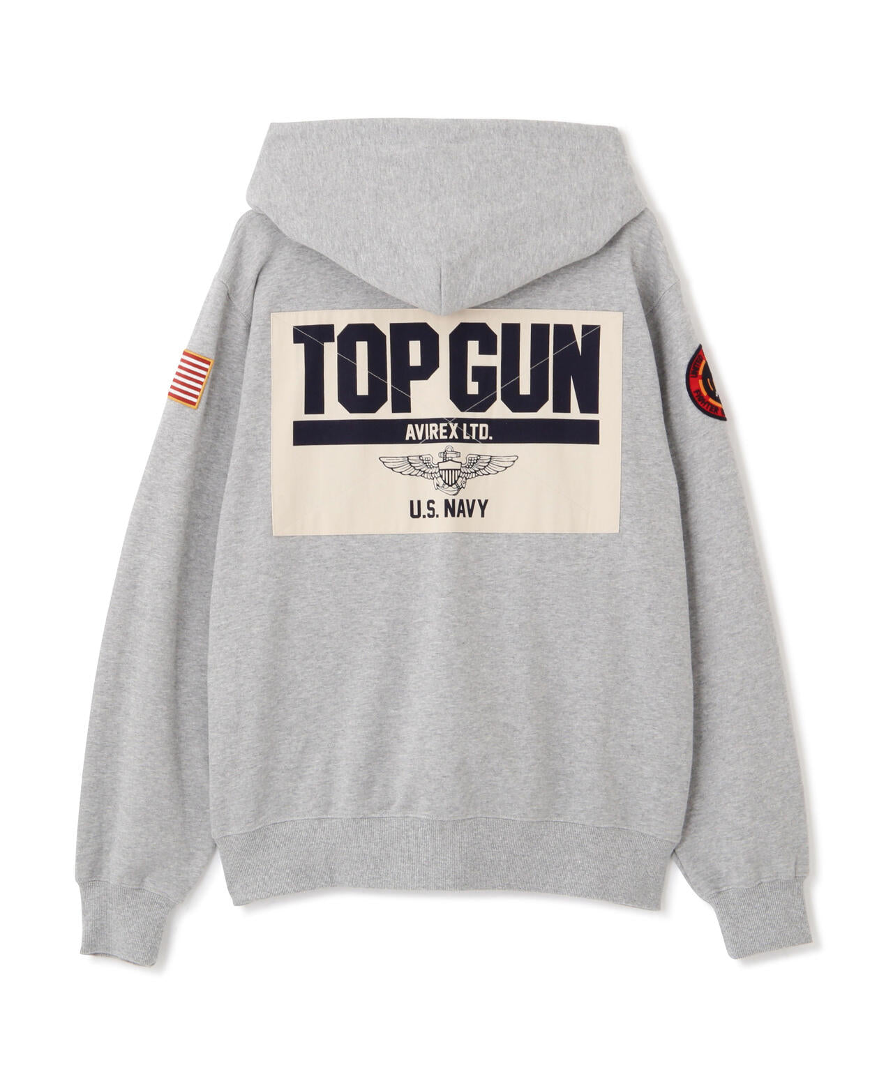 LONG SLEEVE ZIP PARKA DUST DEVILS