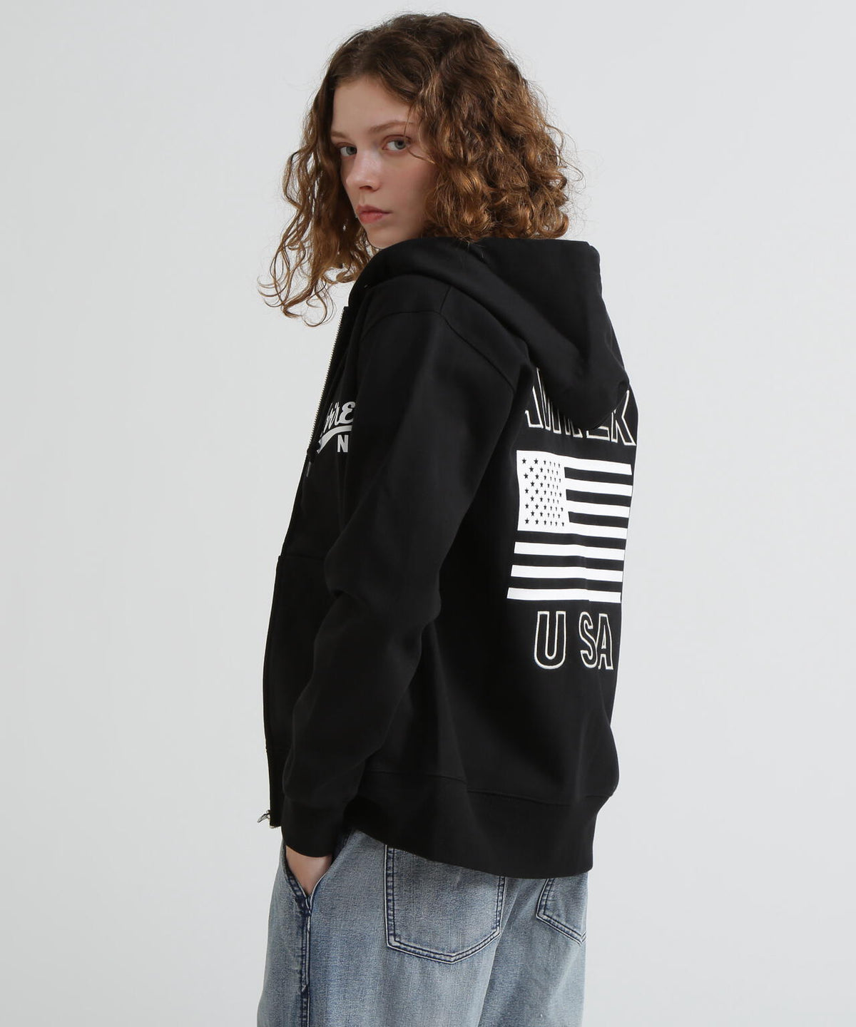 《WEB&DEPOT限定》BONDING ZIP UP PARKA