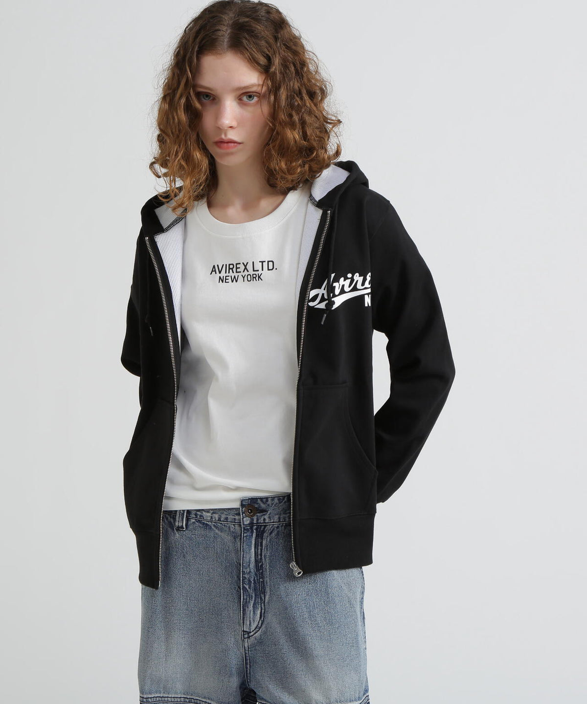 《WEB&DEPOT限定》BONDING ZIP UP PARKA