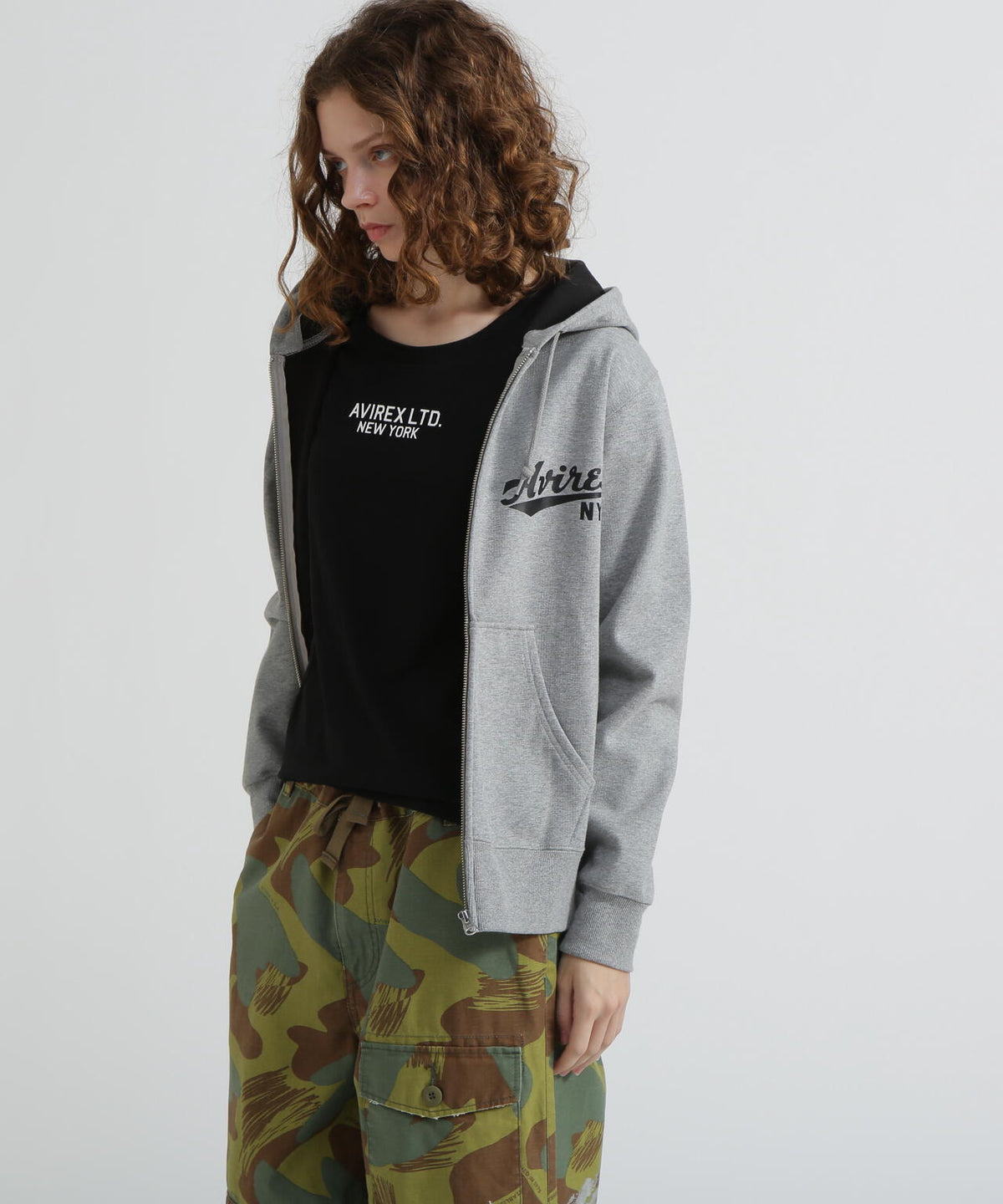 《WEB&DEPOT限定》BONDING ZIP UP PARKA