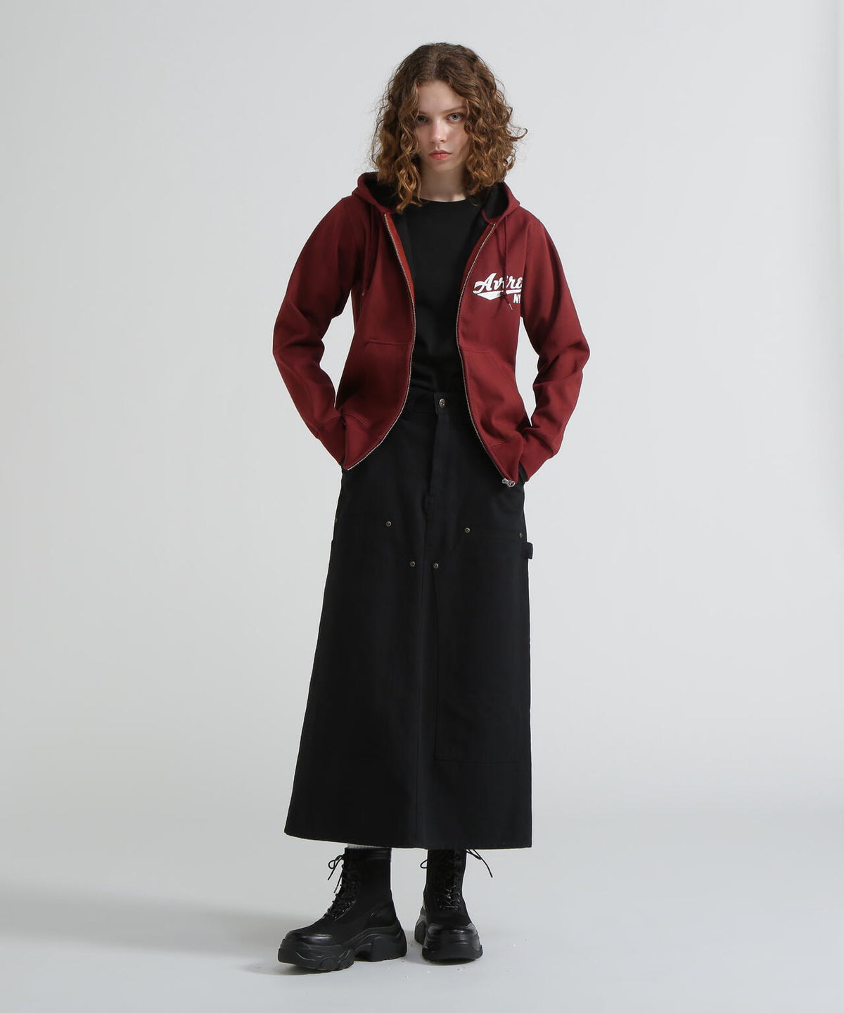 《WEB&DEPOT限定》BONDING ZIP UP PARKA