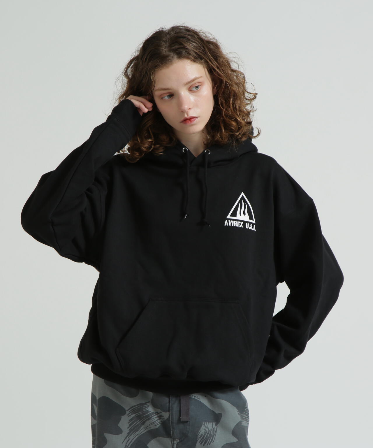 《WEB&DEPOT限定》BLACK SCORPION PULL OVER PARKA
