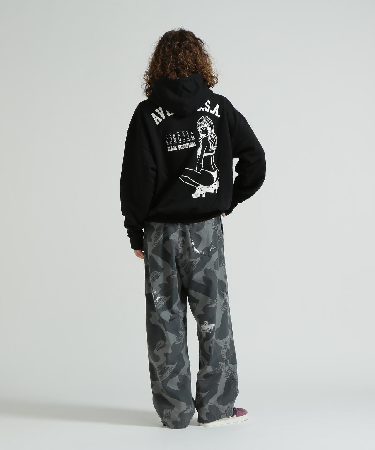 《WEB&DEPOT限定》BLACK SCORPION PULL OVER PARKA