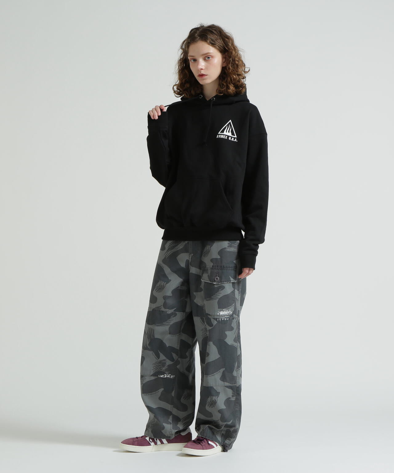 《WEB&DEPOT限定》BLACK SCORPION PULL OVER PARKA