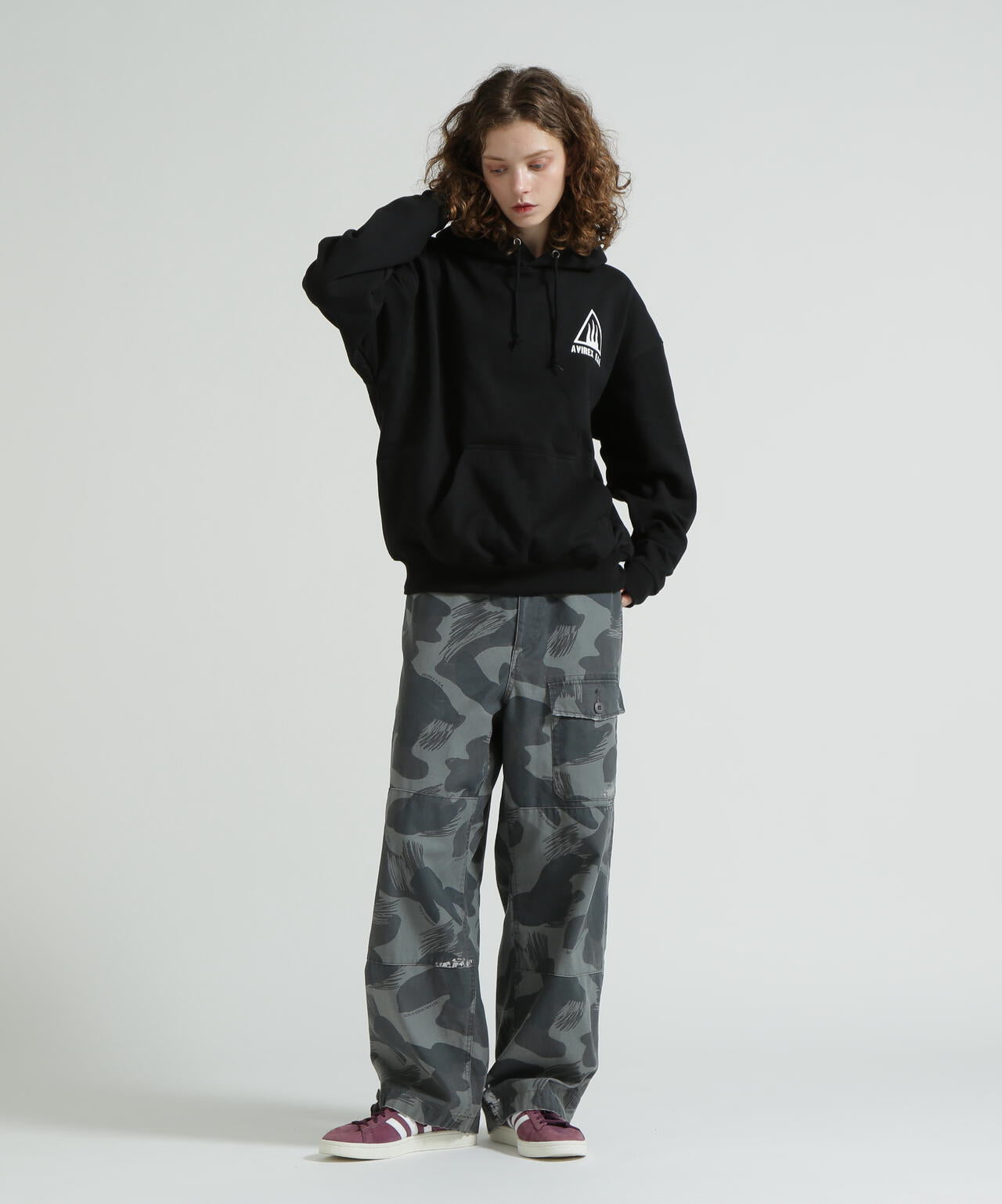 《WEB&DEPOT限定》BLACK SCORPION PULL OVER PARKA