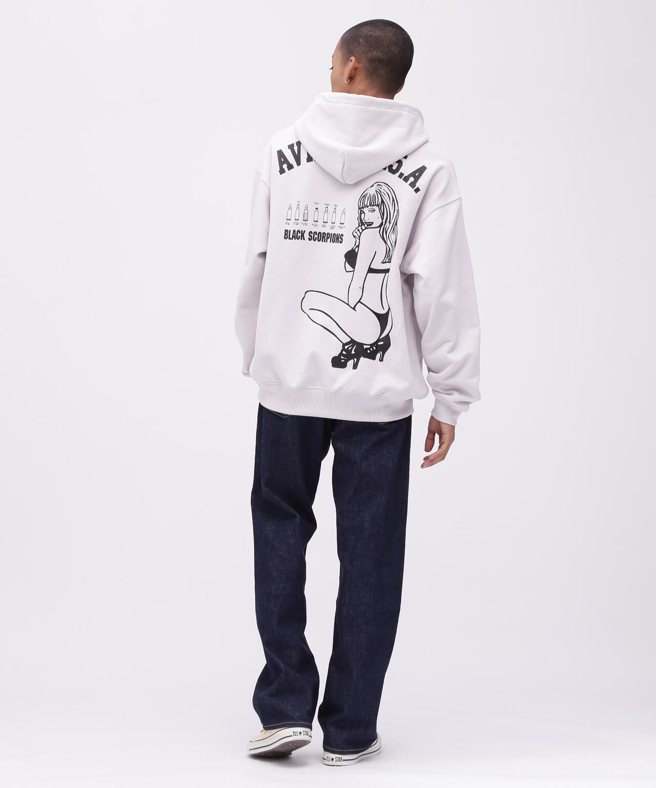 《WEB&DEPOT限定》BLACK SCORPION PULL OVER PARKA
