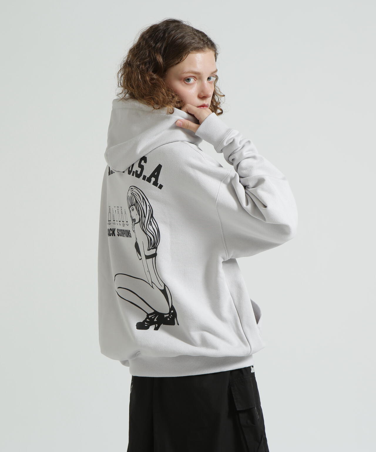 《WEB&DEPOT限定》BLACK SCORPION PULL OVER PARKA