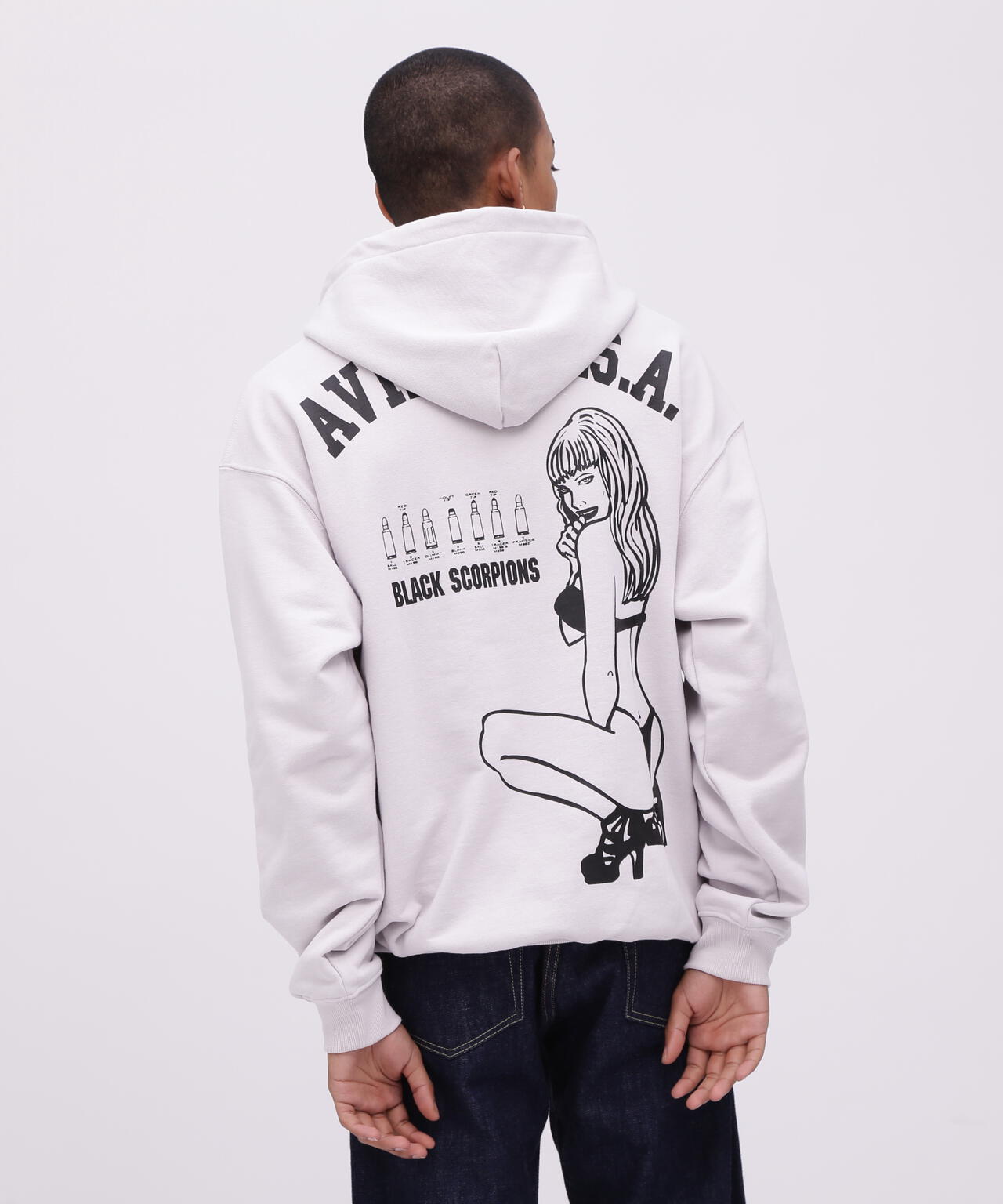 《WEB&DEPOT限定》BLACK SCORPION PULL OVER PARKA