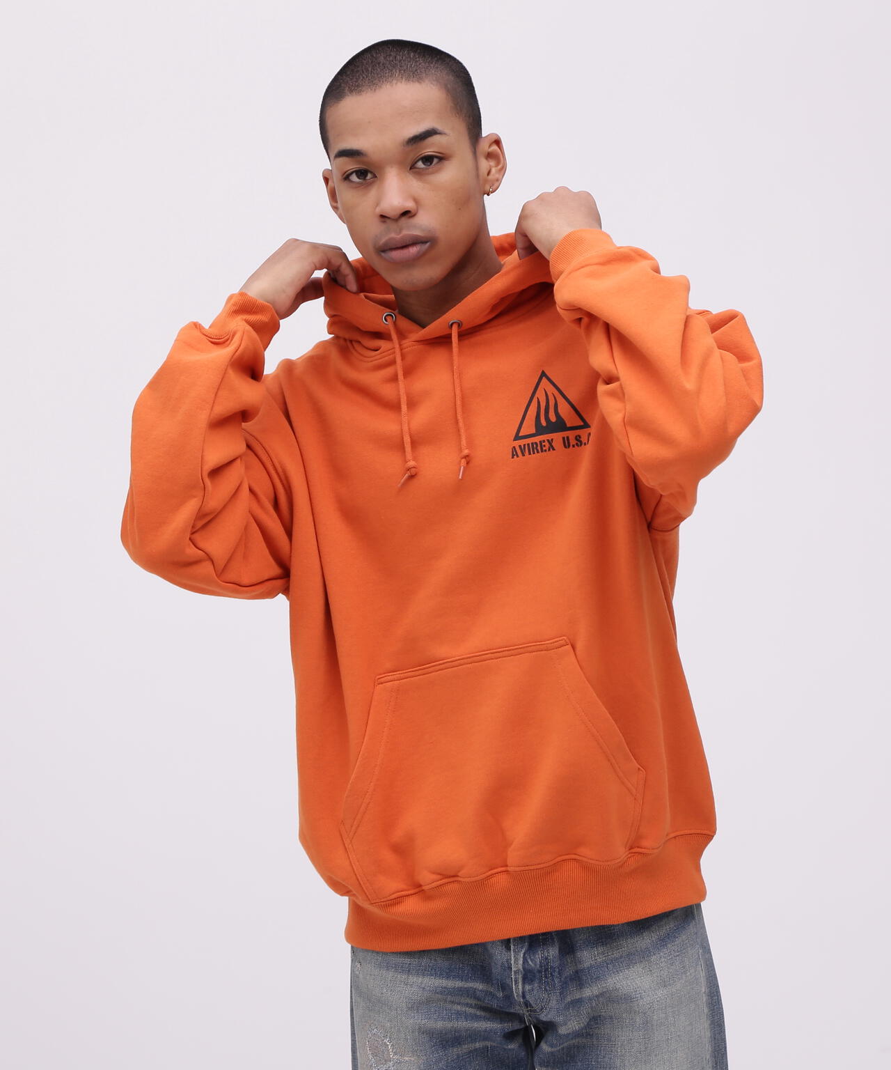 《WEB&DEPOT限定》BLACK SCORPION PULL OVER PARKA