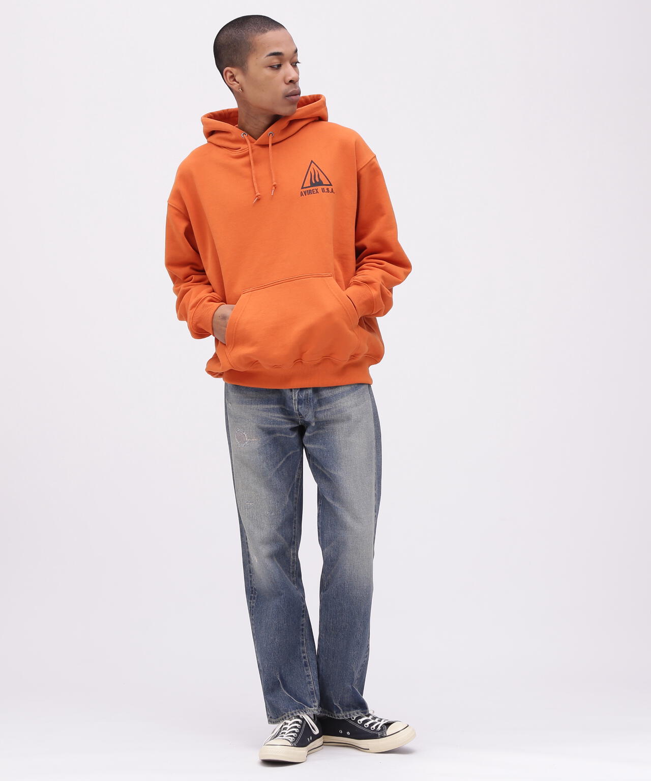 《WEB&DEPOT限定》BLACK SCORPION PULL OVER PARKA