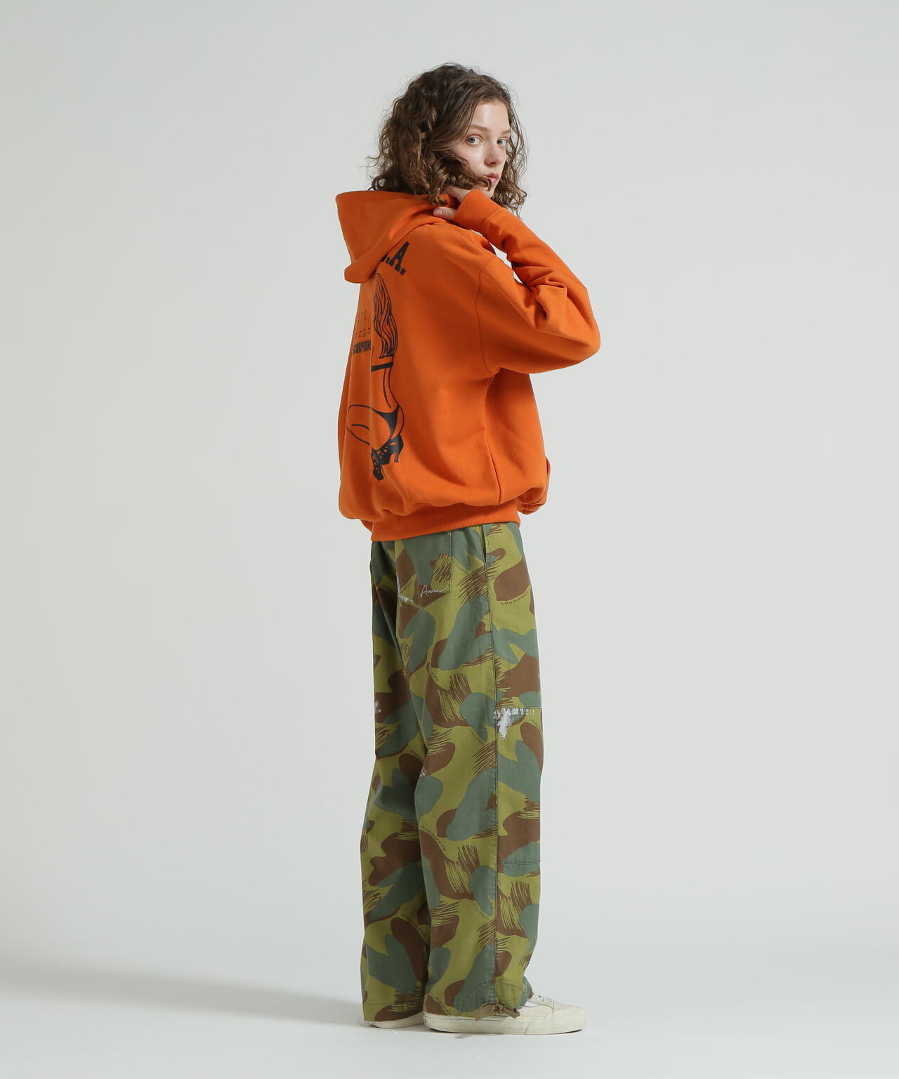 《WEB&DEPOT限定》BLACK SCORPION PULL OVER PARKA