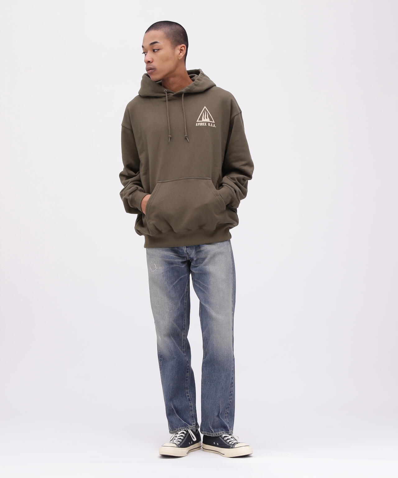 《WEB&DEPOT限定》BLACK SCORPION PULL OVER PARKA