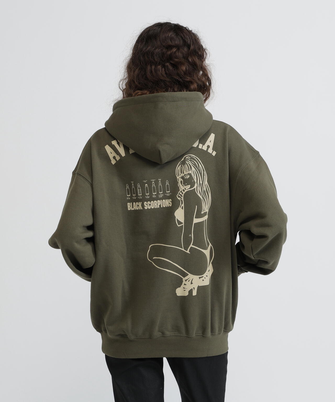 《WEB&DEPOT限定》BLACK SCORPION PULL OVER PARKA