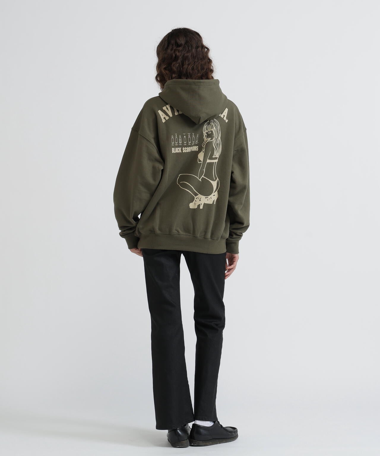 《WEB&DEPOT限定》BLACK SCORPION PULL OVER PARKA