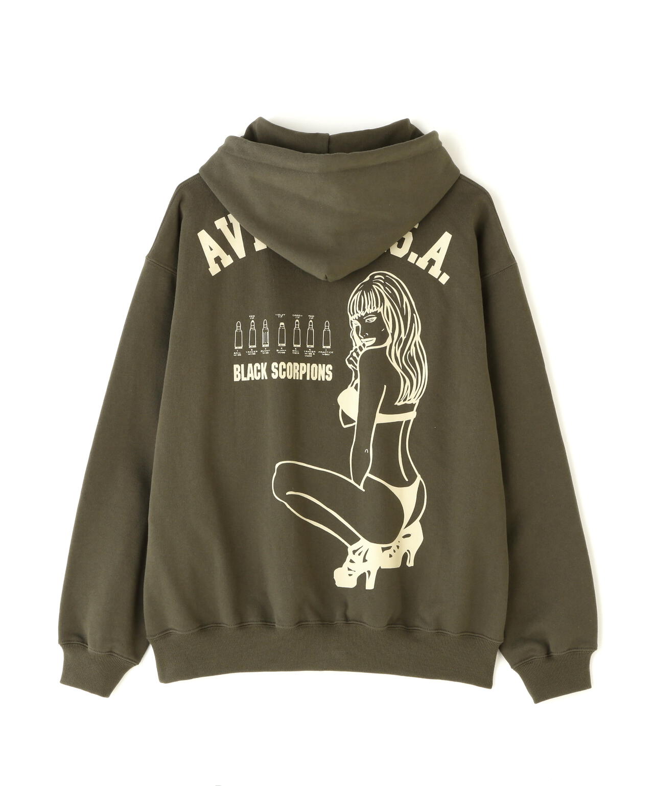 《WEB&DEPOT限定》BLACK SCORPION PULL OVER PARKA