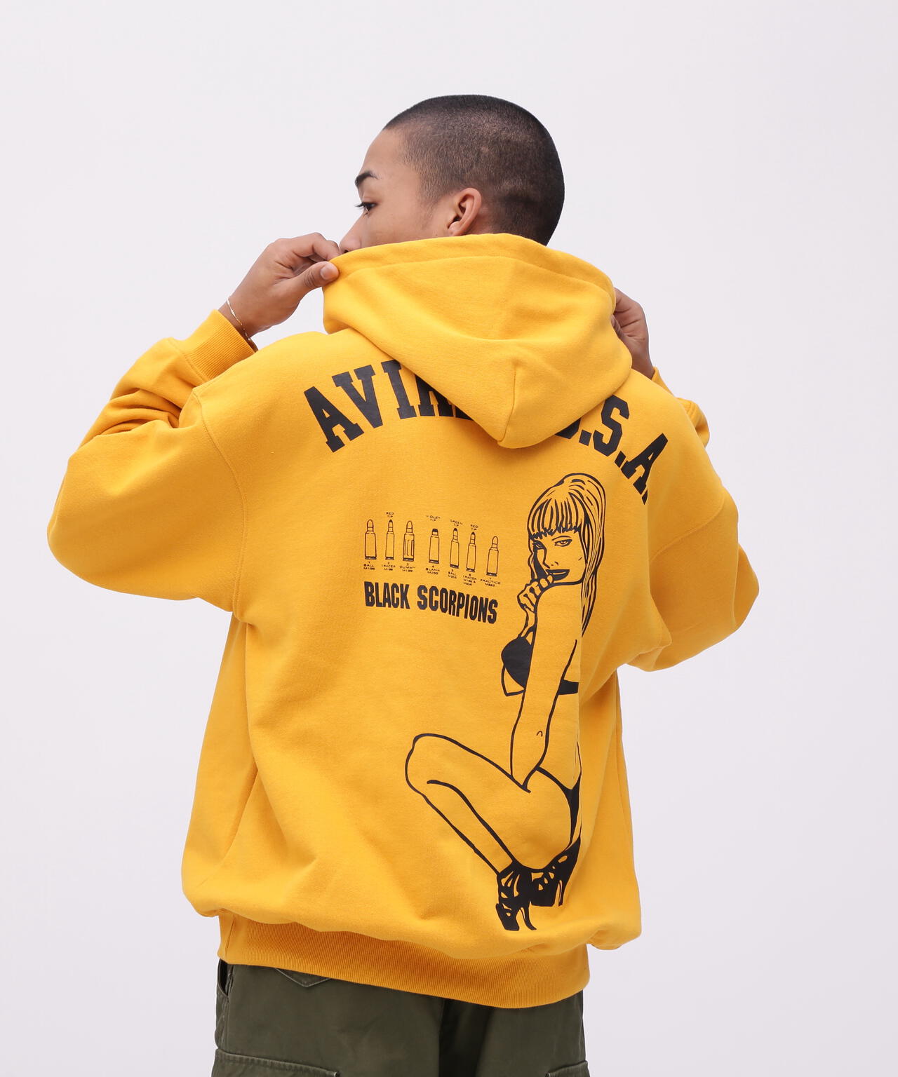 《WEB&DEPOT限定》BLACK SCORPION PULL OVER PARKA