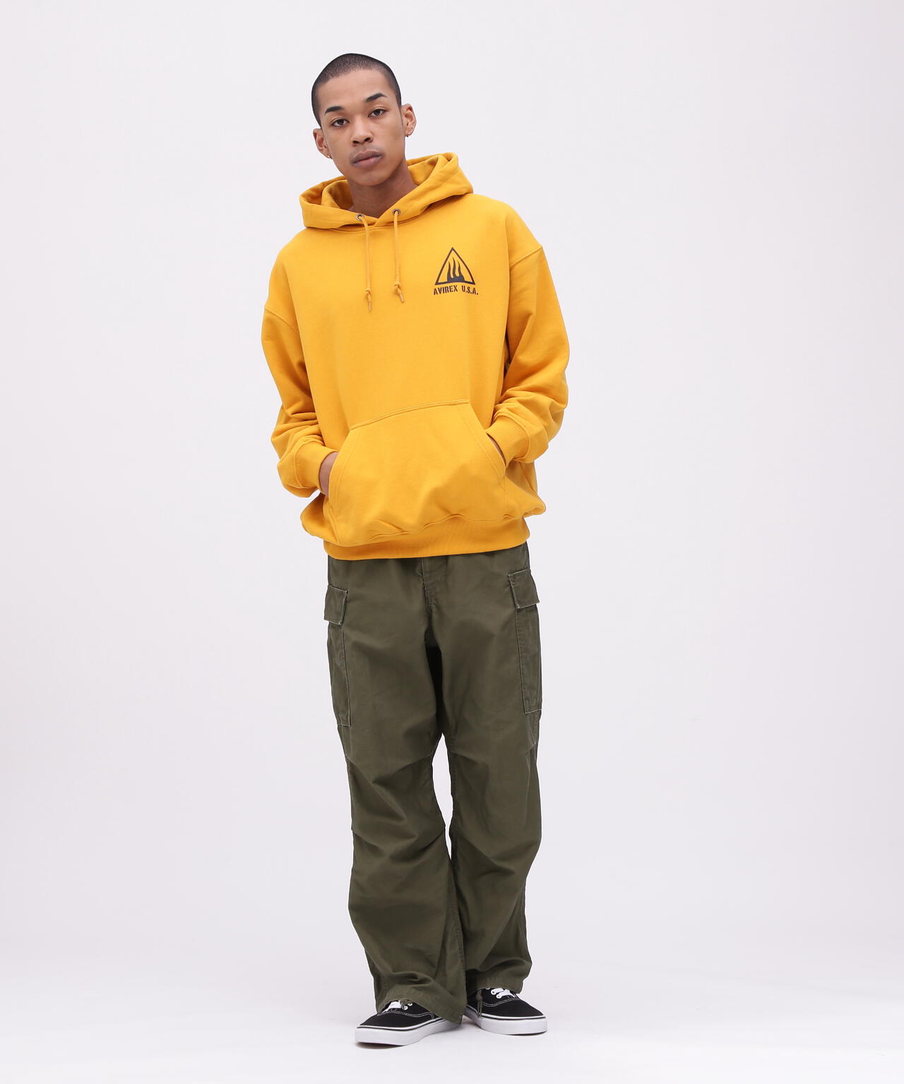 《WEB&DEPOT限定》BLACK SCORPION PULL OVER PARKA