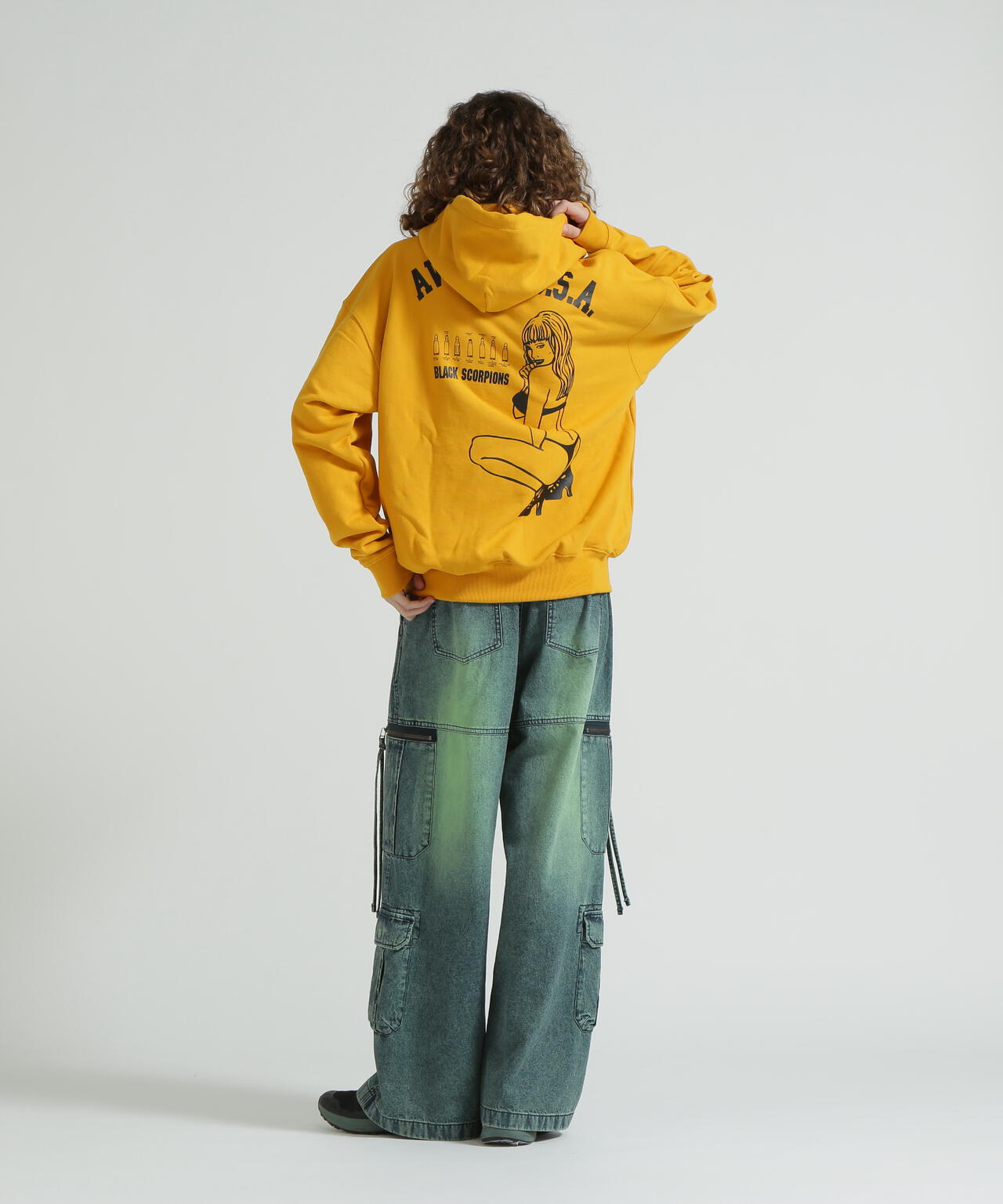 《WEB&DEPOT限定》BLACK SCORPION PULL OVER PARKA