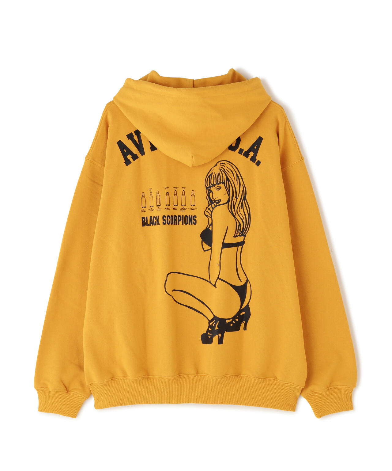 《WEB&DEPOT限定》BLACK SCORPION PULL OVER PARKA