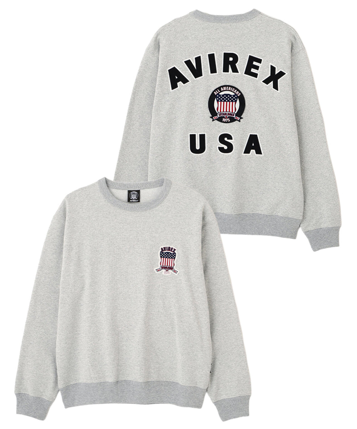 SIGNATURE VARSITY LOGO CREWNECK SWEAT