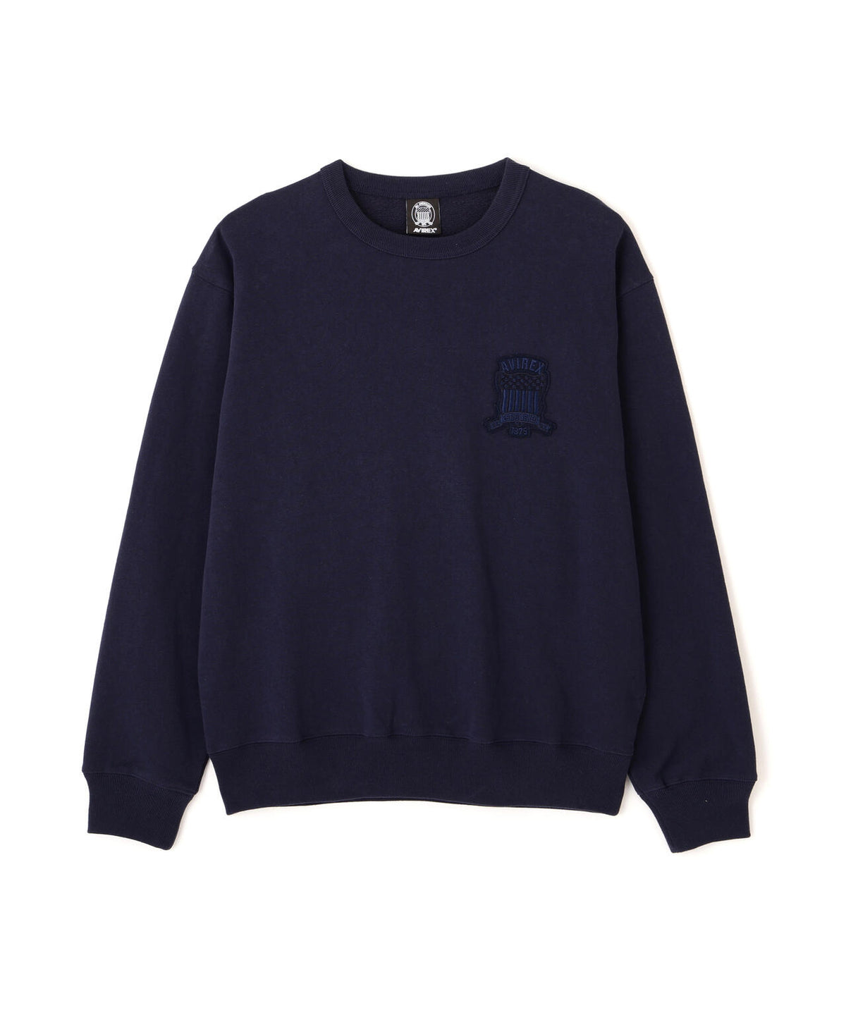 SIGNATURE VARSITY LOGO CREWNECK SWEAT