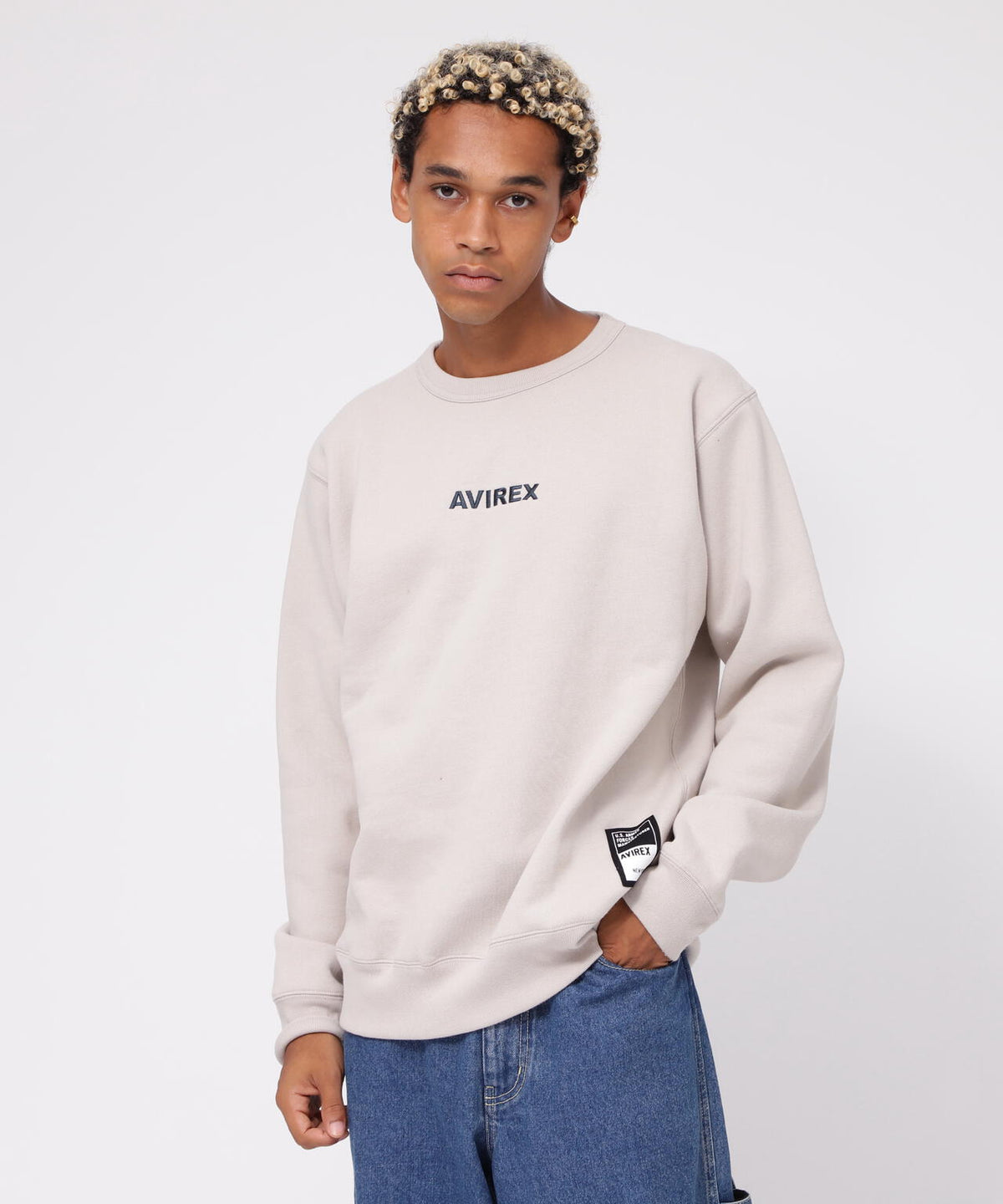 《WEB&DEPOT限定》LOGO CREW SWEAT