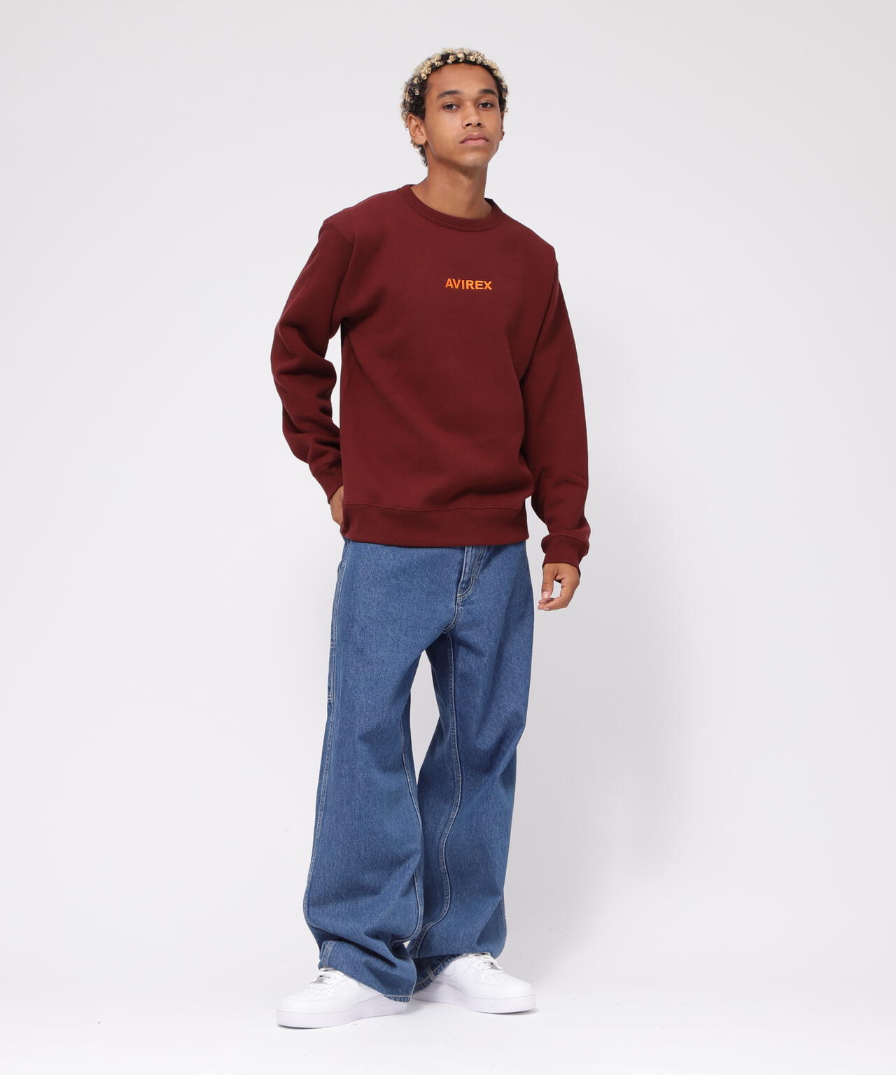 《WEB&DEPOT限定》LOGO CREW SWEAT