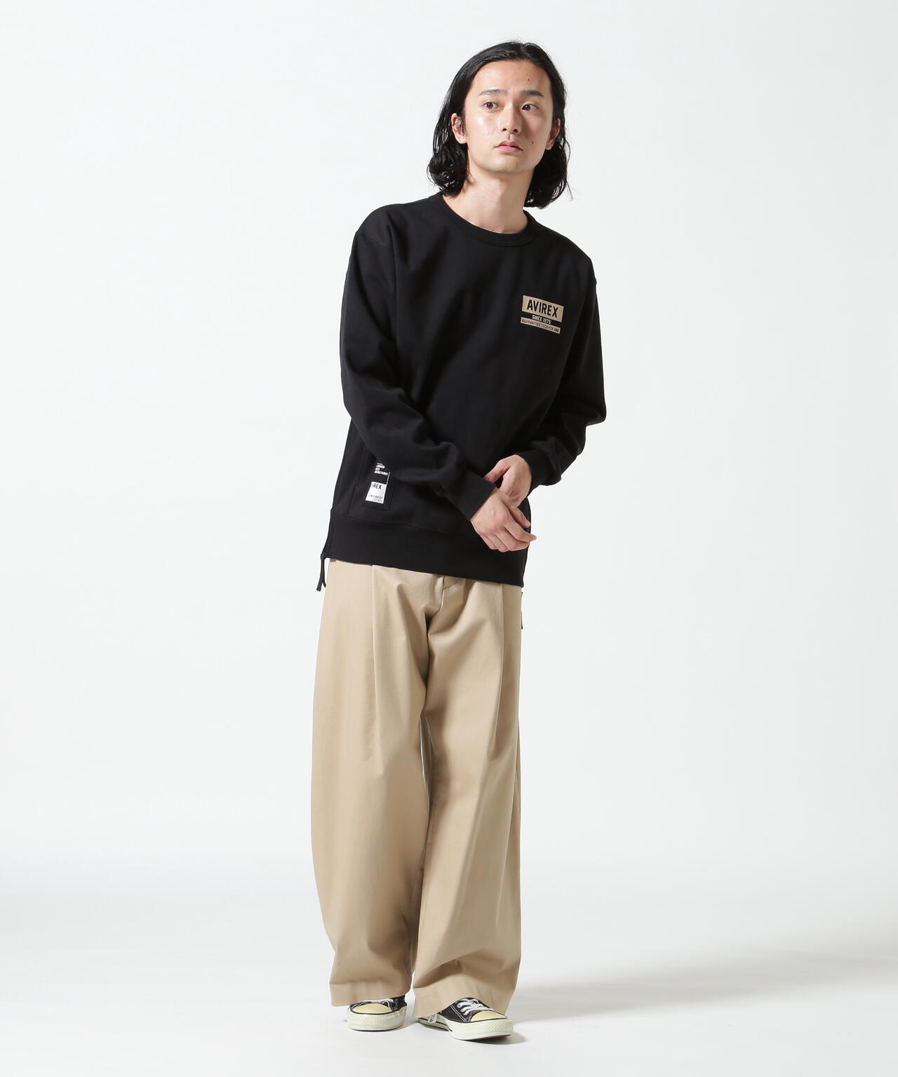 《WEB&DEPOT限定》BONDING CREW NECK SWEAT