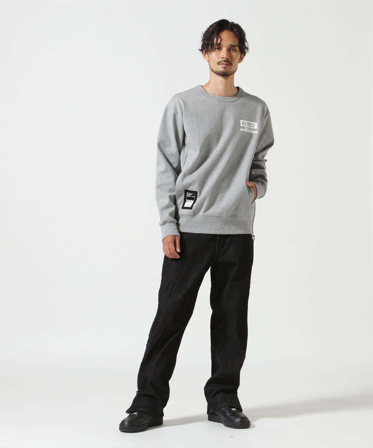 《WEB&DEPOT限定》BONDING CREW NECK SWEAT