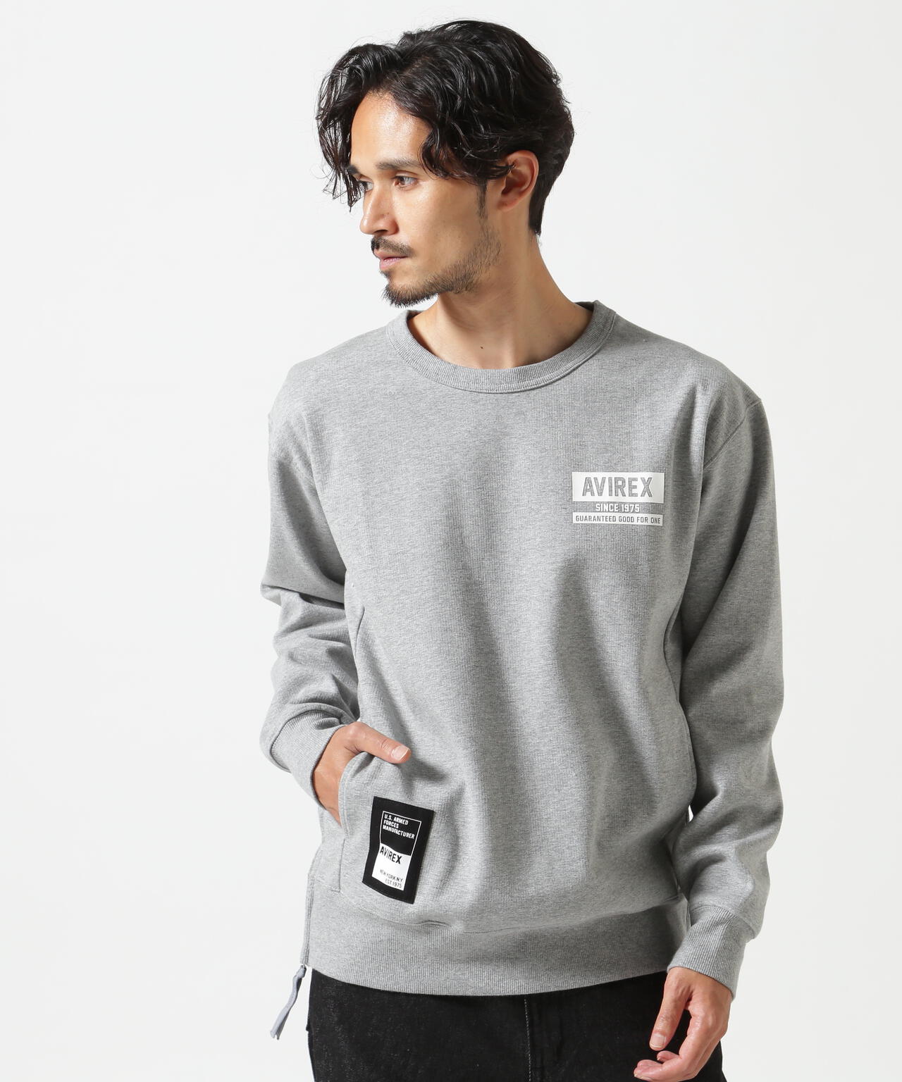 《WEB&DEPOT限定》BONDING CREW NECK SWEAT