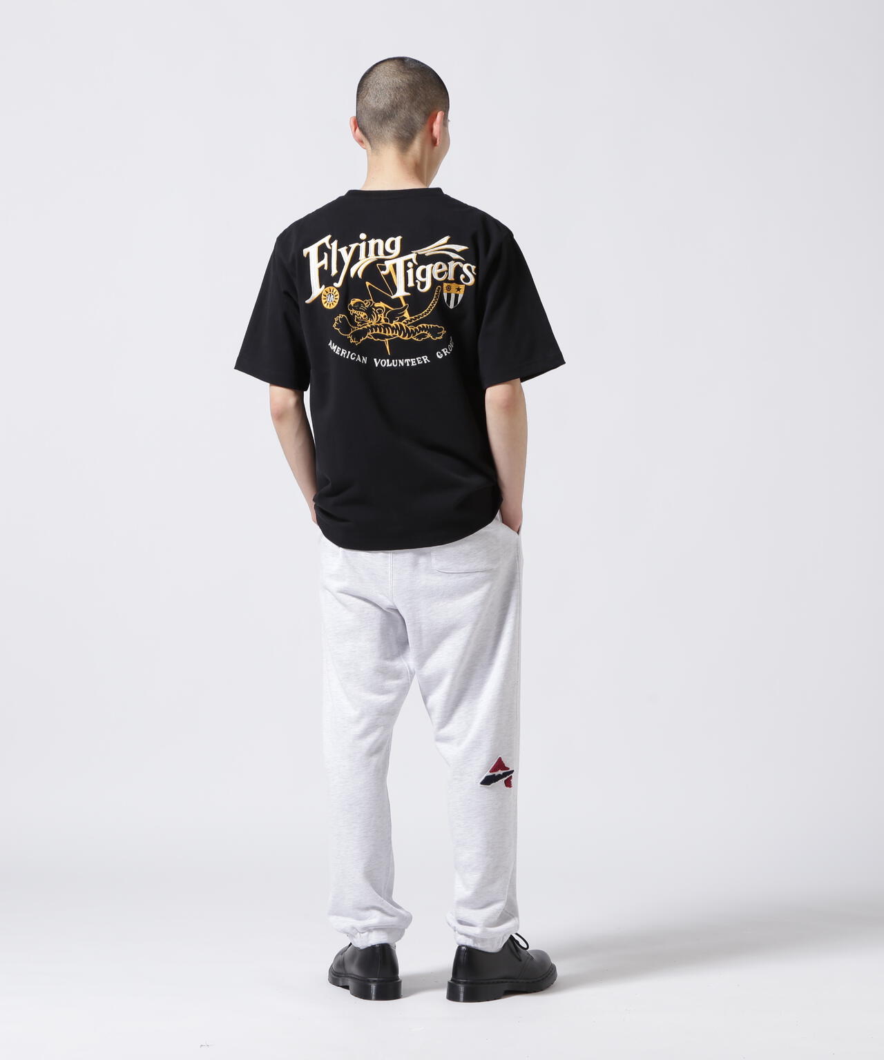 《WEB&DEPOT限定》EMBROIDERY T-SHIRT FLYING TIGERS