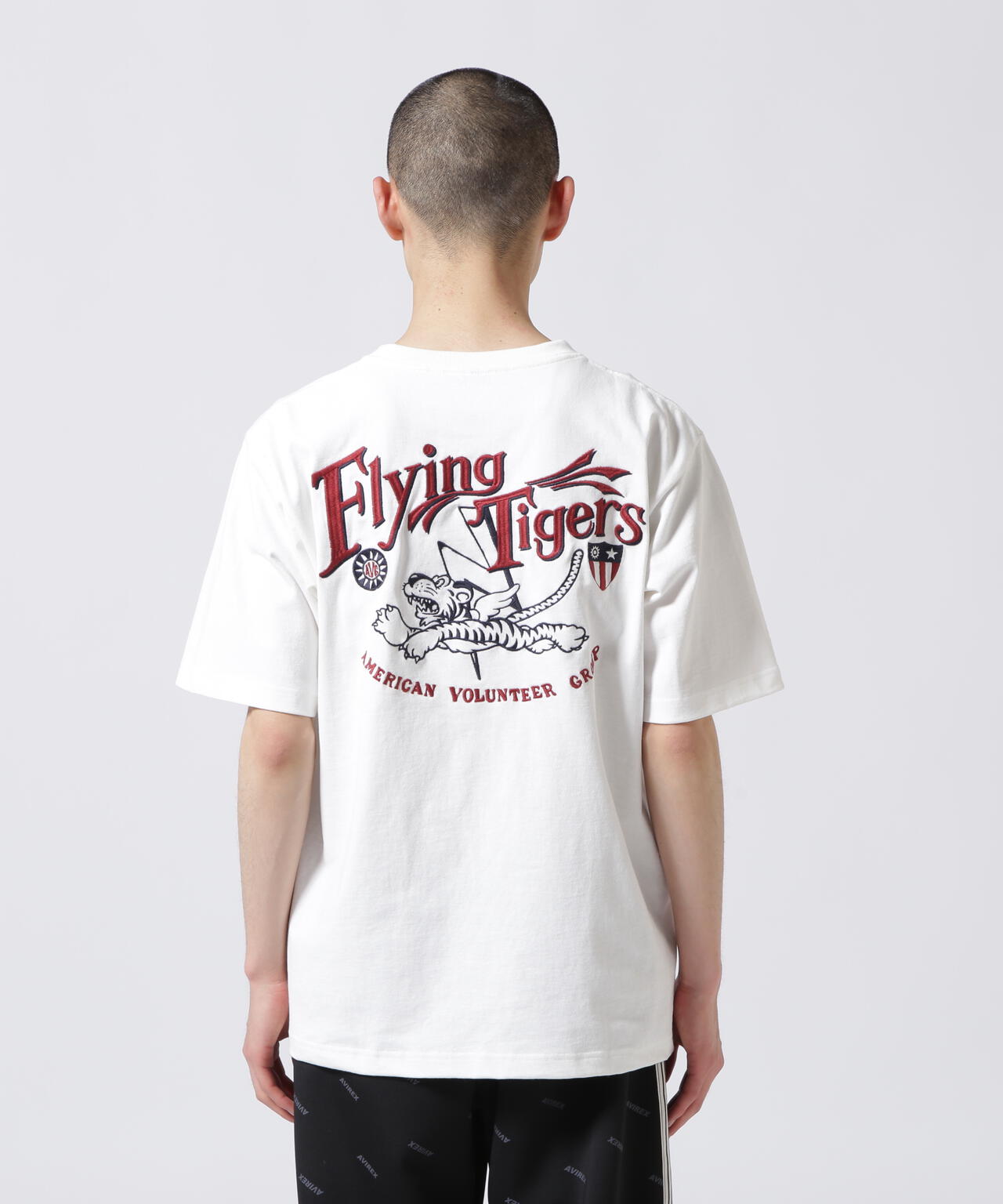 《WEB&DEPOT限定》EMBROIDERY T-SHIRT FLYING TIGERS