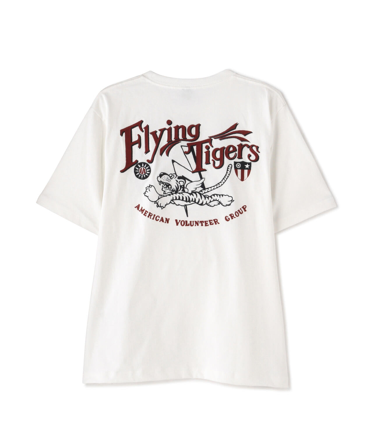 《WEB&DEPOT限定》EMBROIDERY T-SHIRT FLYING TIGERS