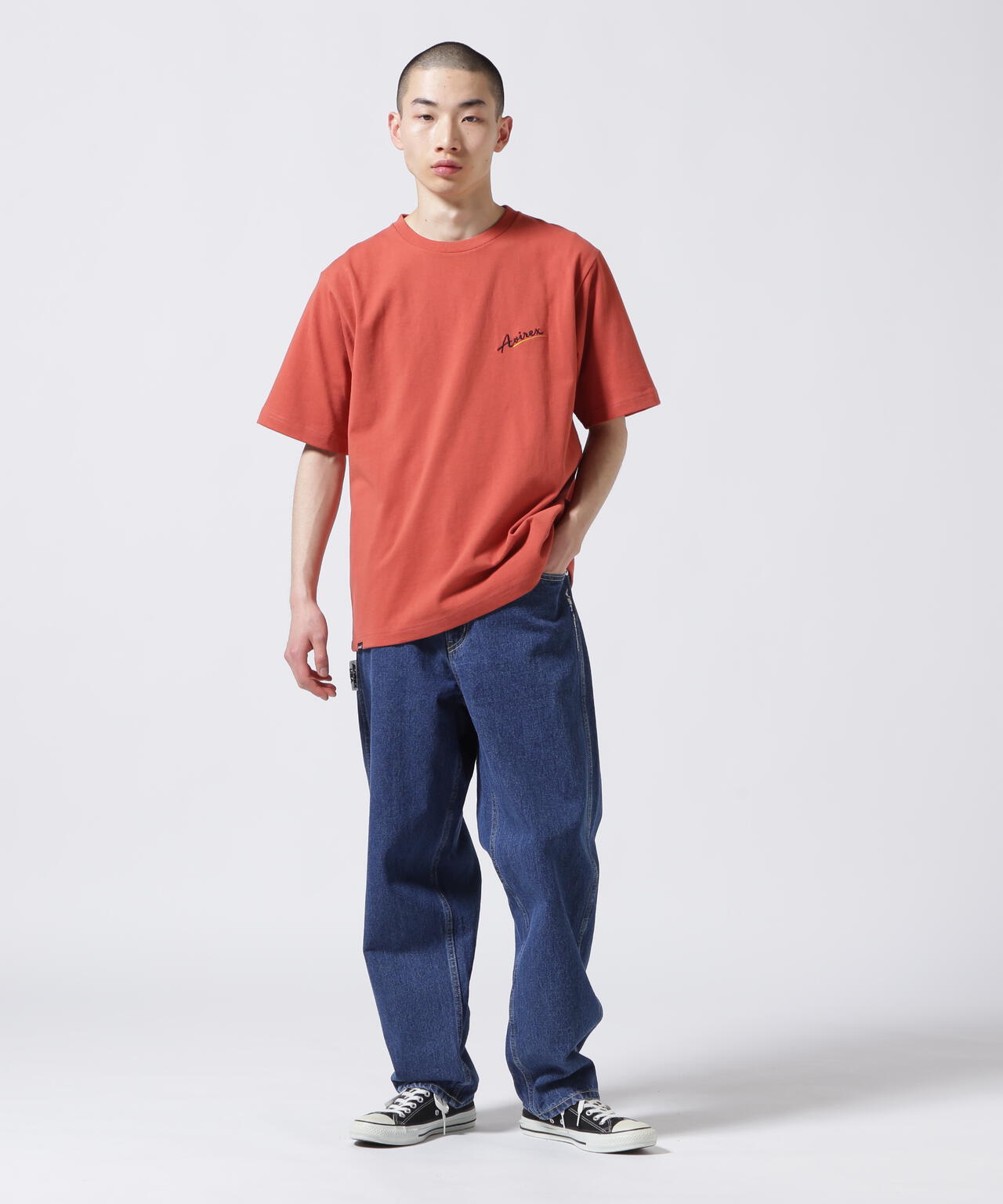 《WEB&DEPOT限定》EMBROIDERY T-SHIRT FLYING TIGERS
