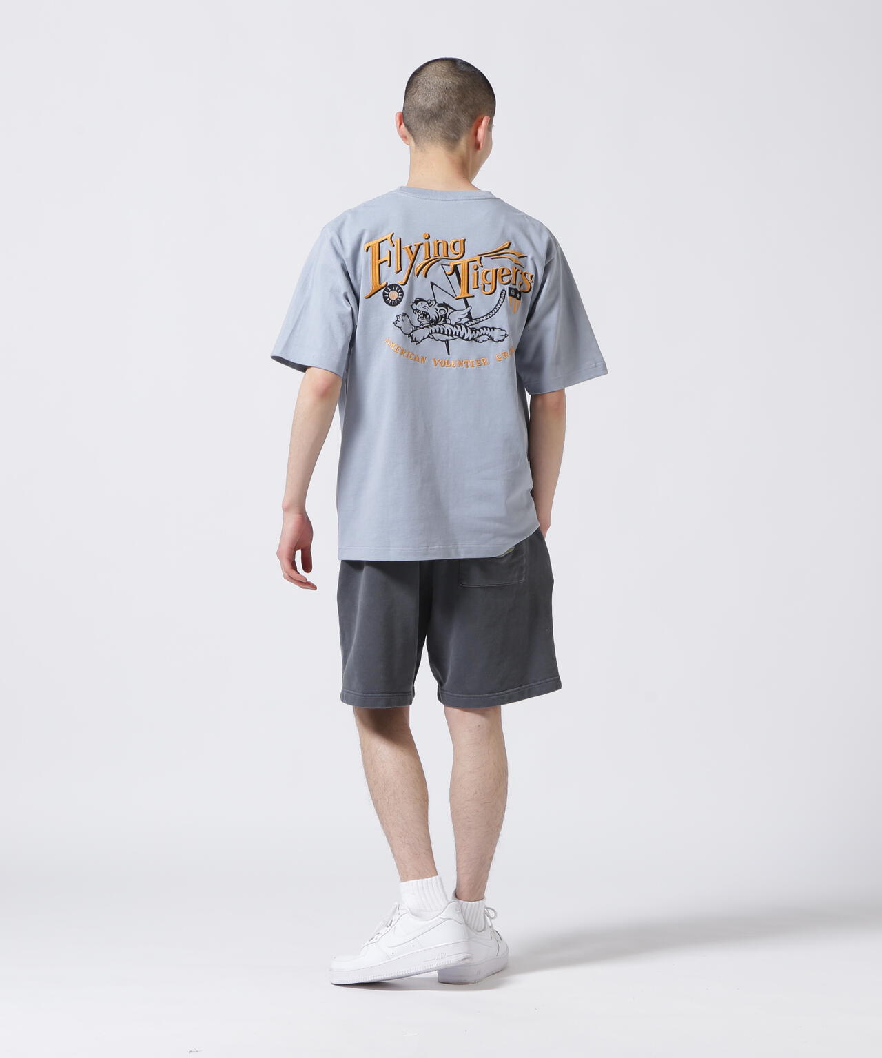 《WEB&DEPOT限定》EMBROIDERY T-SHIRT FLYING TIGERS