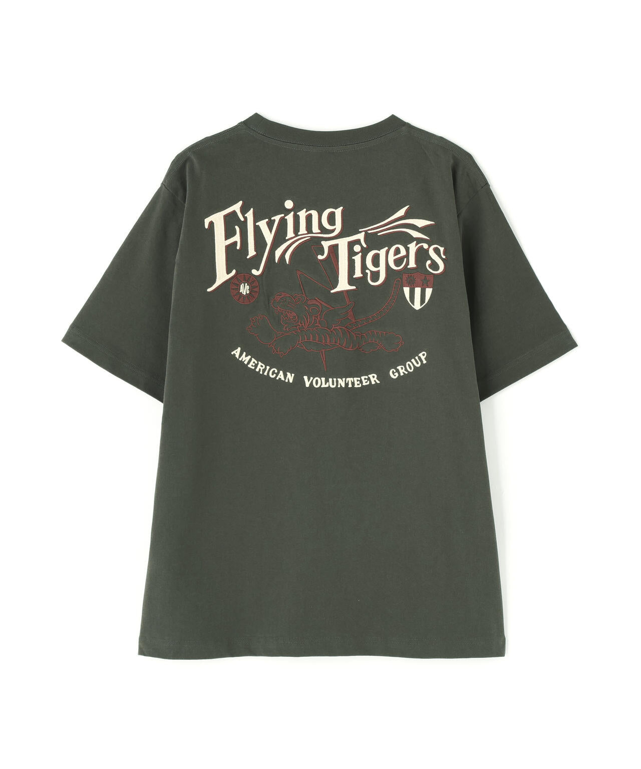 《WEB&DEPOT限定》EMBROIDERY T-SHIRT FLYING TIGERS