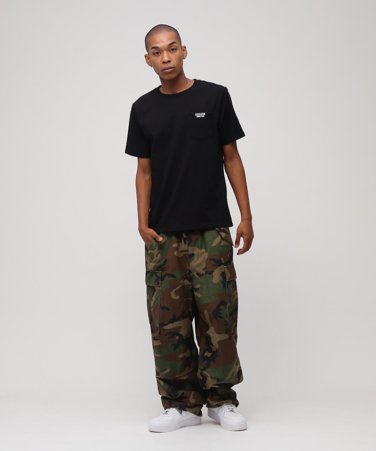 《WEB&DEPOT限定》CREW NECK POCKET T-SHIRT