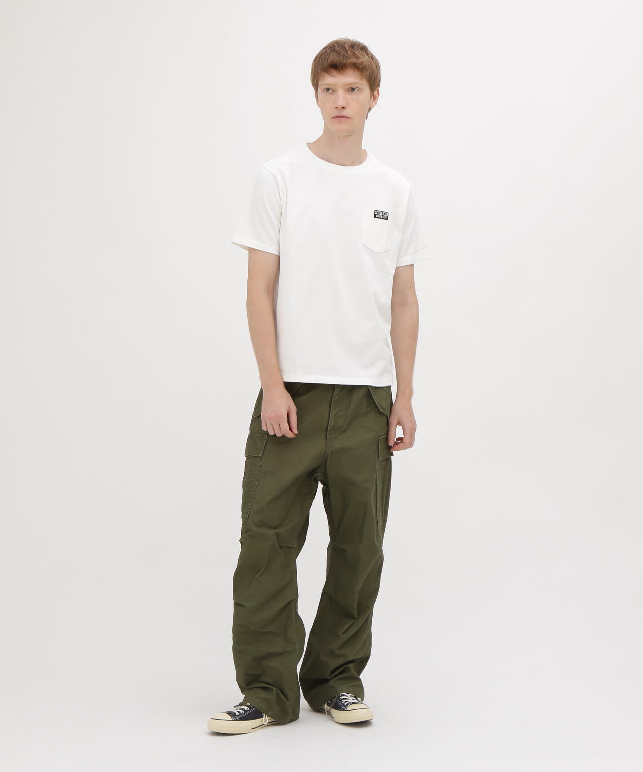 《WEB&DEPOT限定》CREW NECK POCKET T-SHIRT