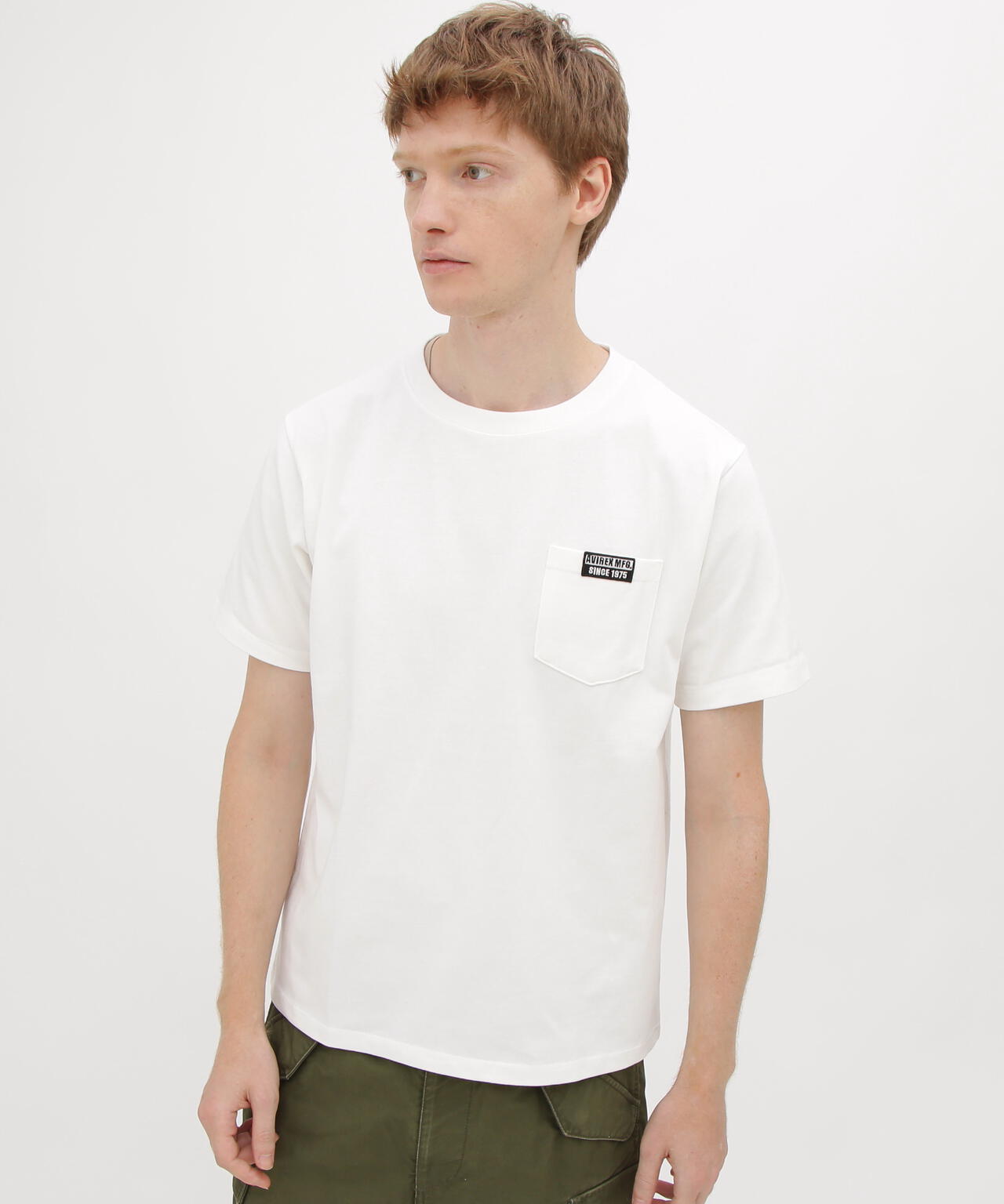 《WEB&DEPOT限定》CREW NECK POCKET T-SHIRT