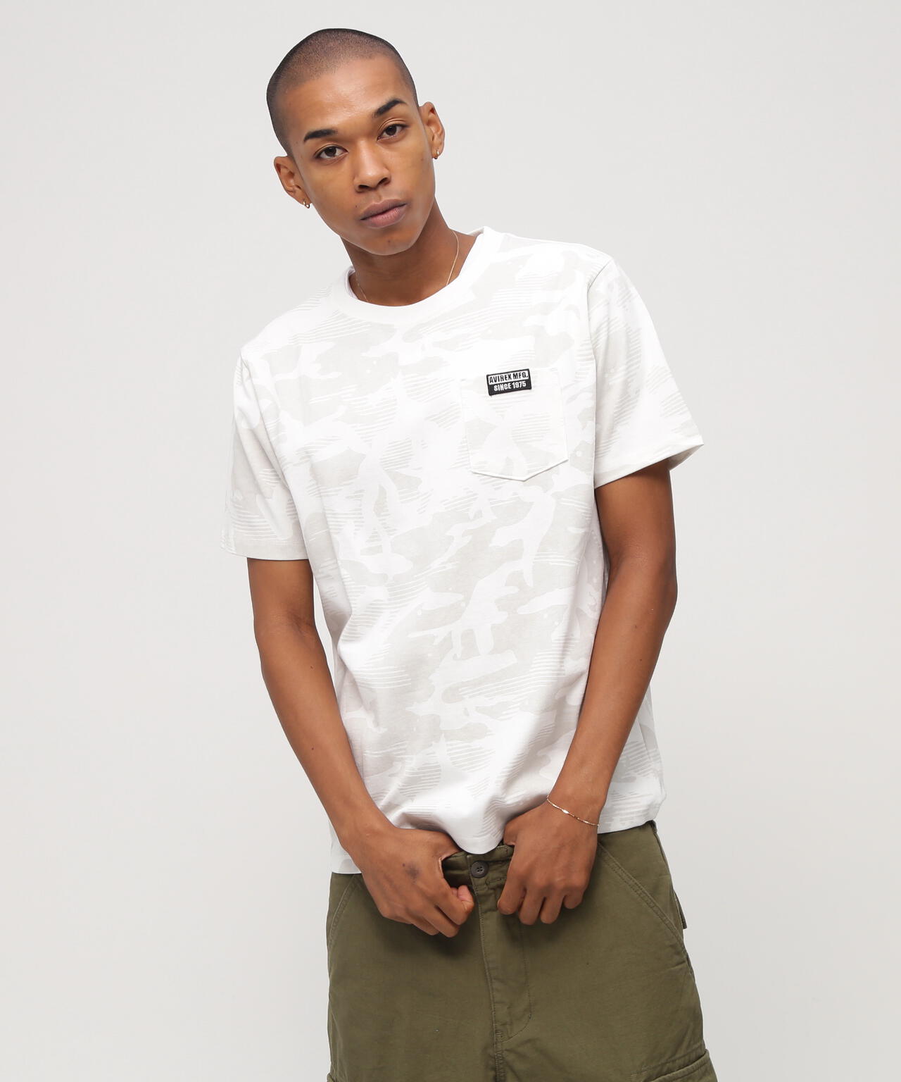 《WEB&DEPOT限定》CREW NECK POCKET T-SHIRT