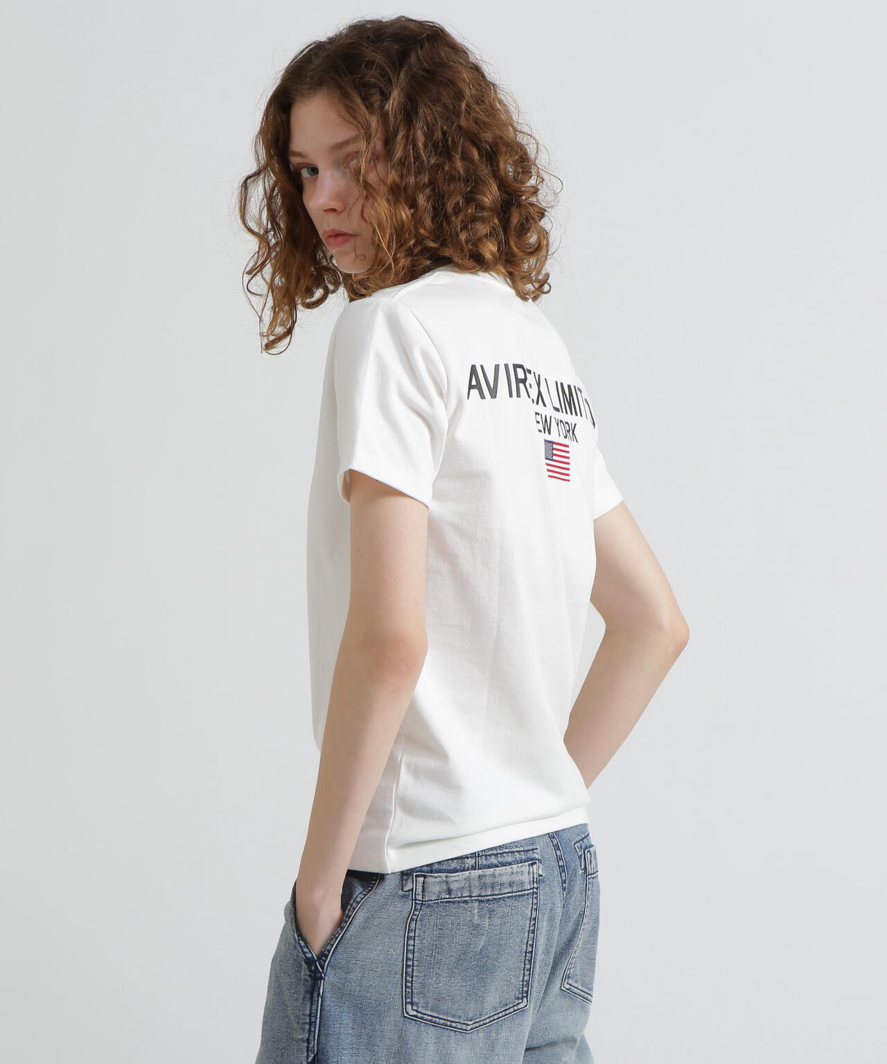 《WEB&DEPOT限定》AVIREX LIMITED NY T-SHIRT