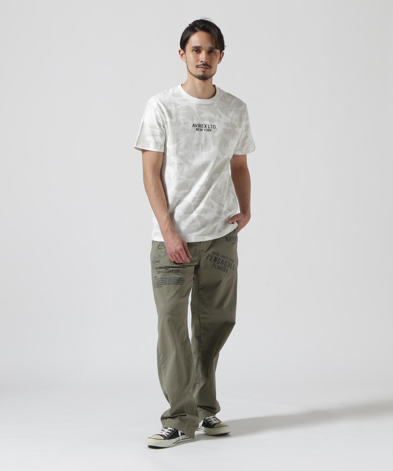 《WEB&DEPOT限定》AVIREX LIMITED NY T-SHIRT