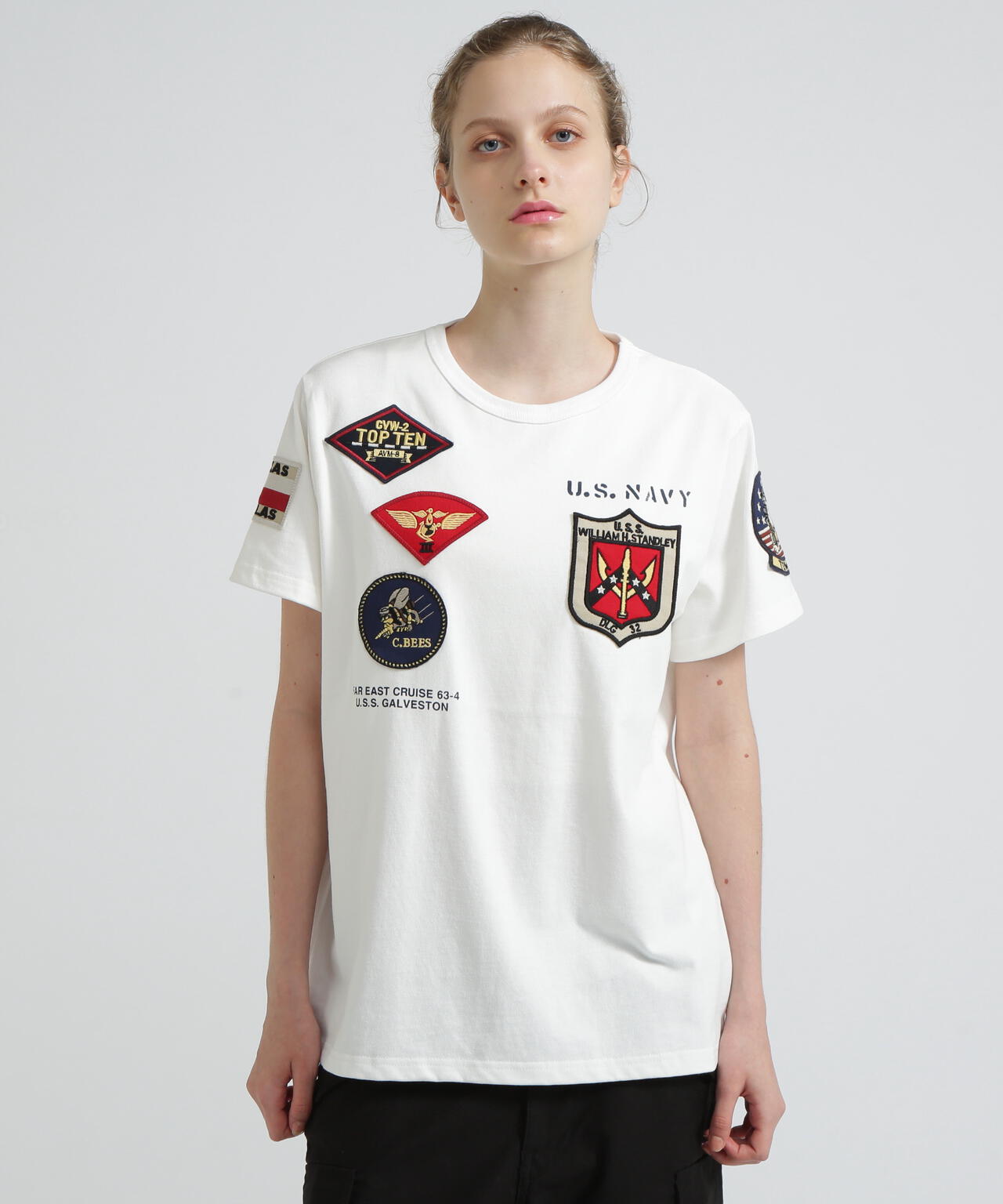 《WEB&DEPOT限定》TOP GUN WAPPEN T-SHIRT
