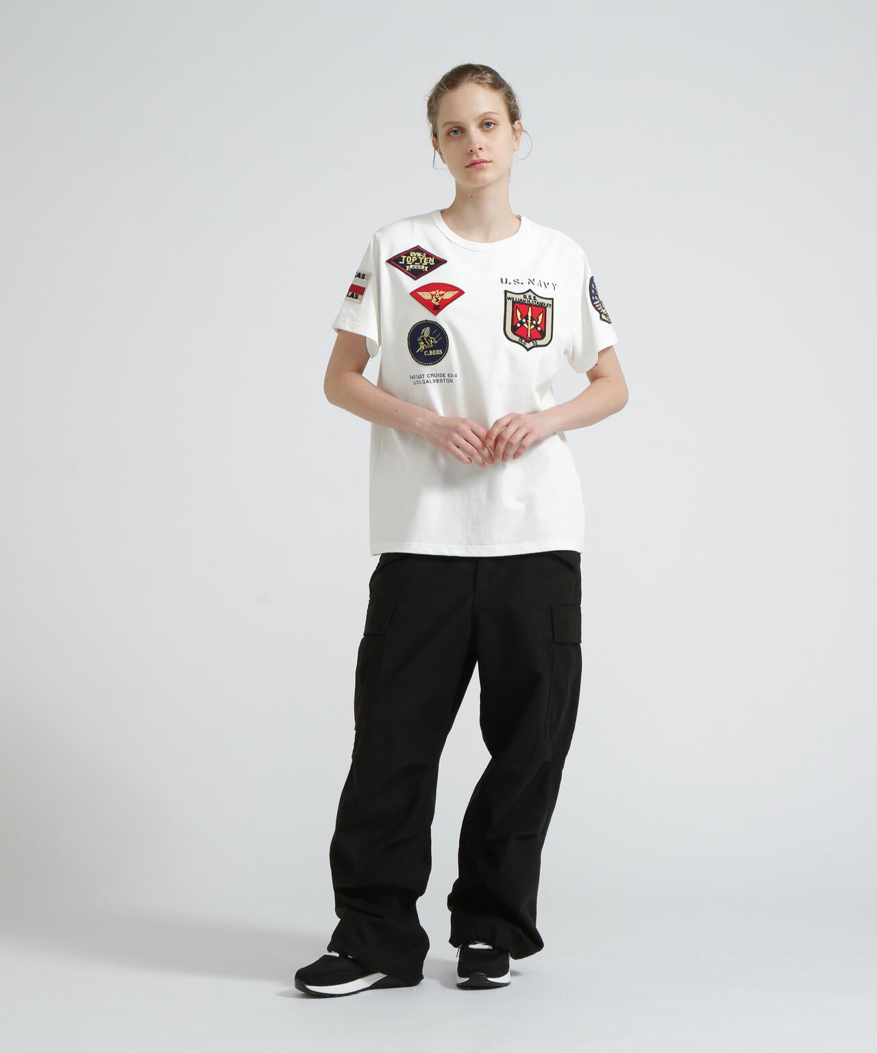 《WEB&DEPOT限定》TOP GUN WAPPEN T-SHIRT