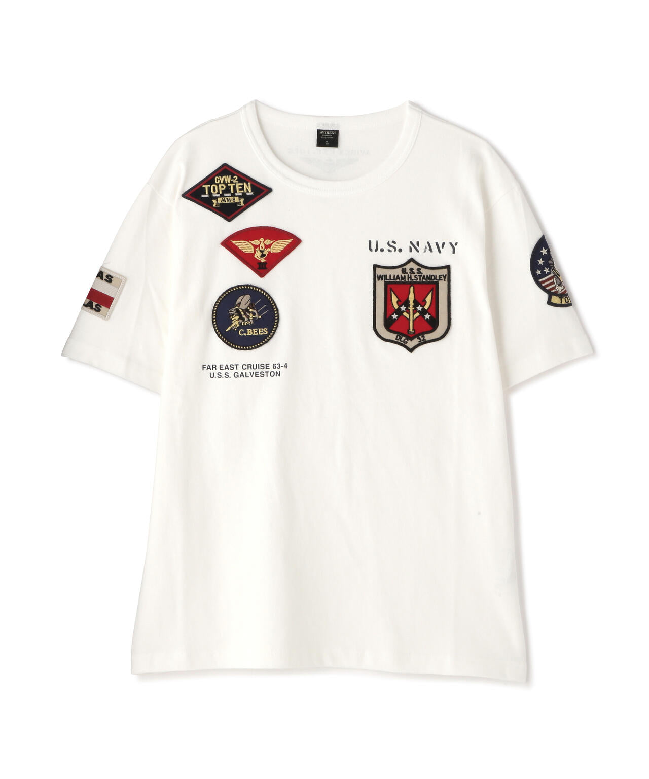 《WEB&DEPOT限定》TOP GUN WAPPEN T-SHIRT