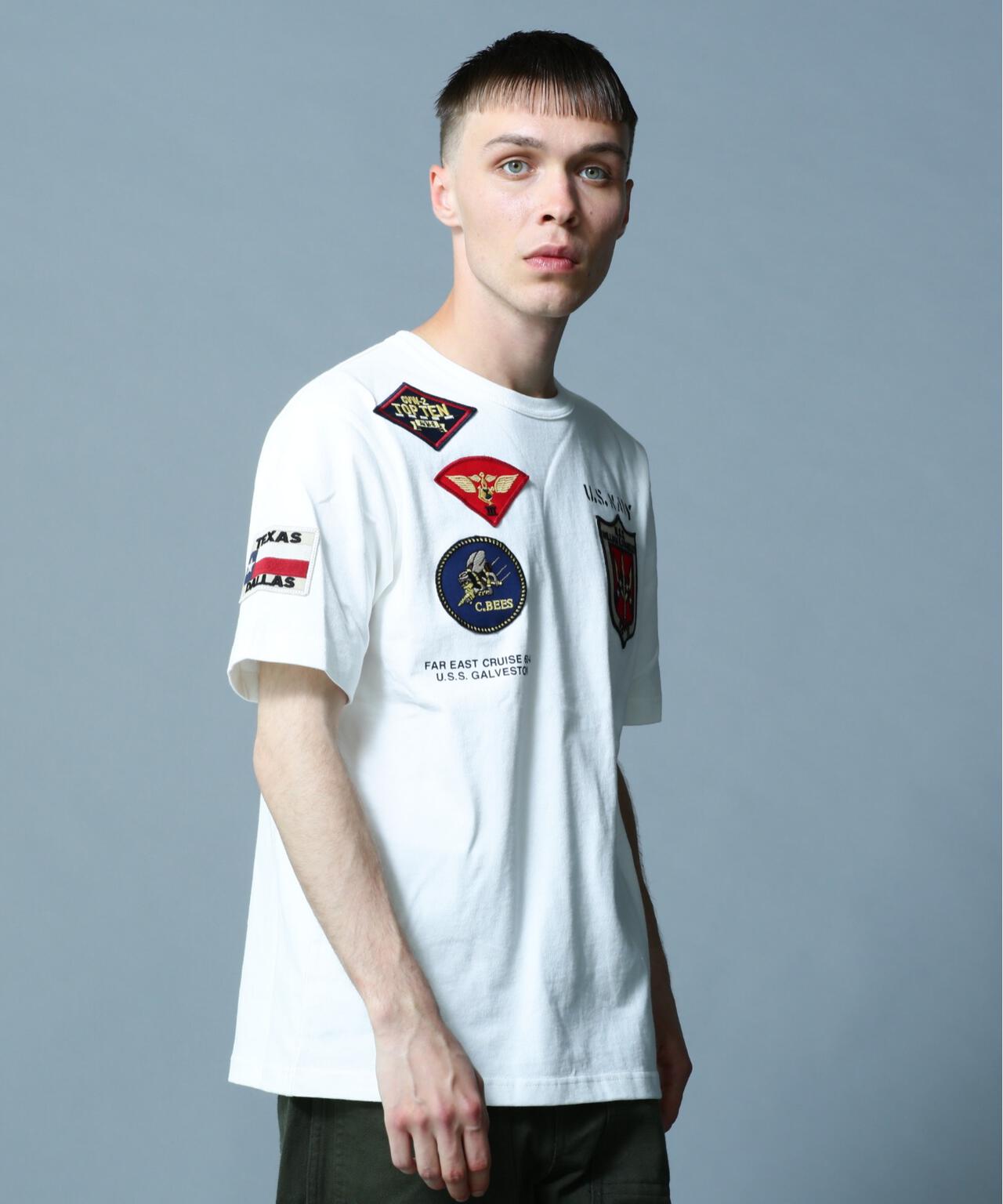 《WEB&DEPOT限定》TOP GUN WAPPEN T-SHIRT