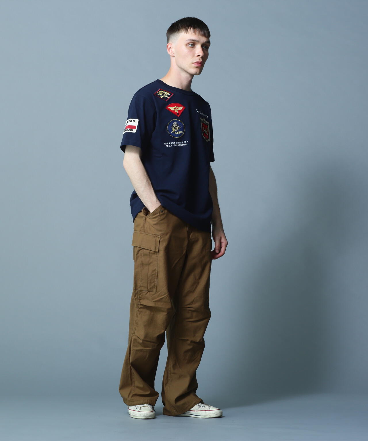 《WEB&DEPOT限定》TOP GUN WAPPEN T-SHIRT